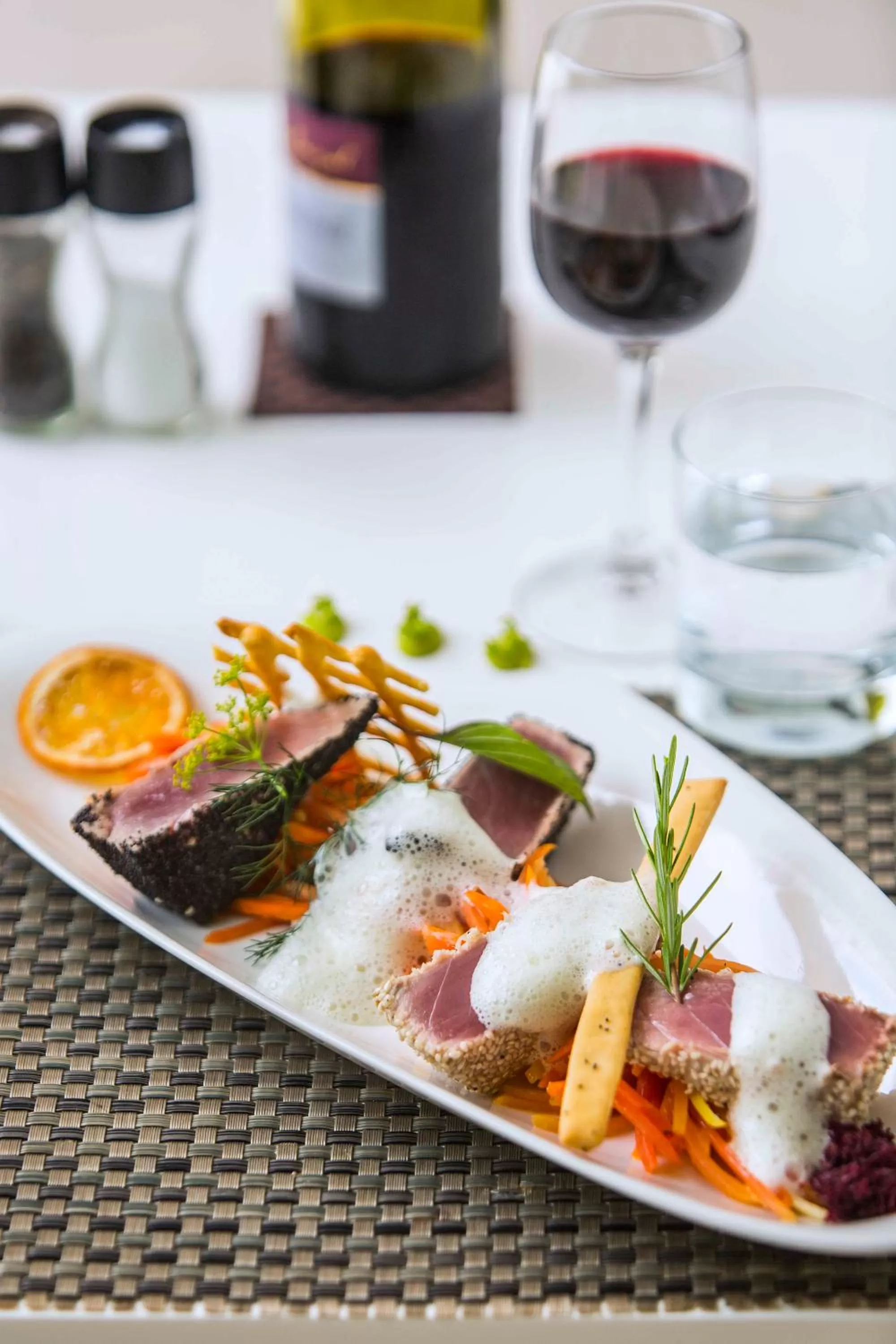 Food close-up in Chateau Royal Beach Resort & Spa, Noumea