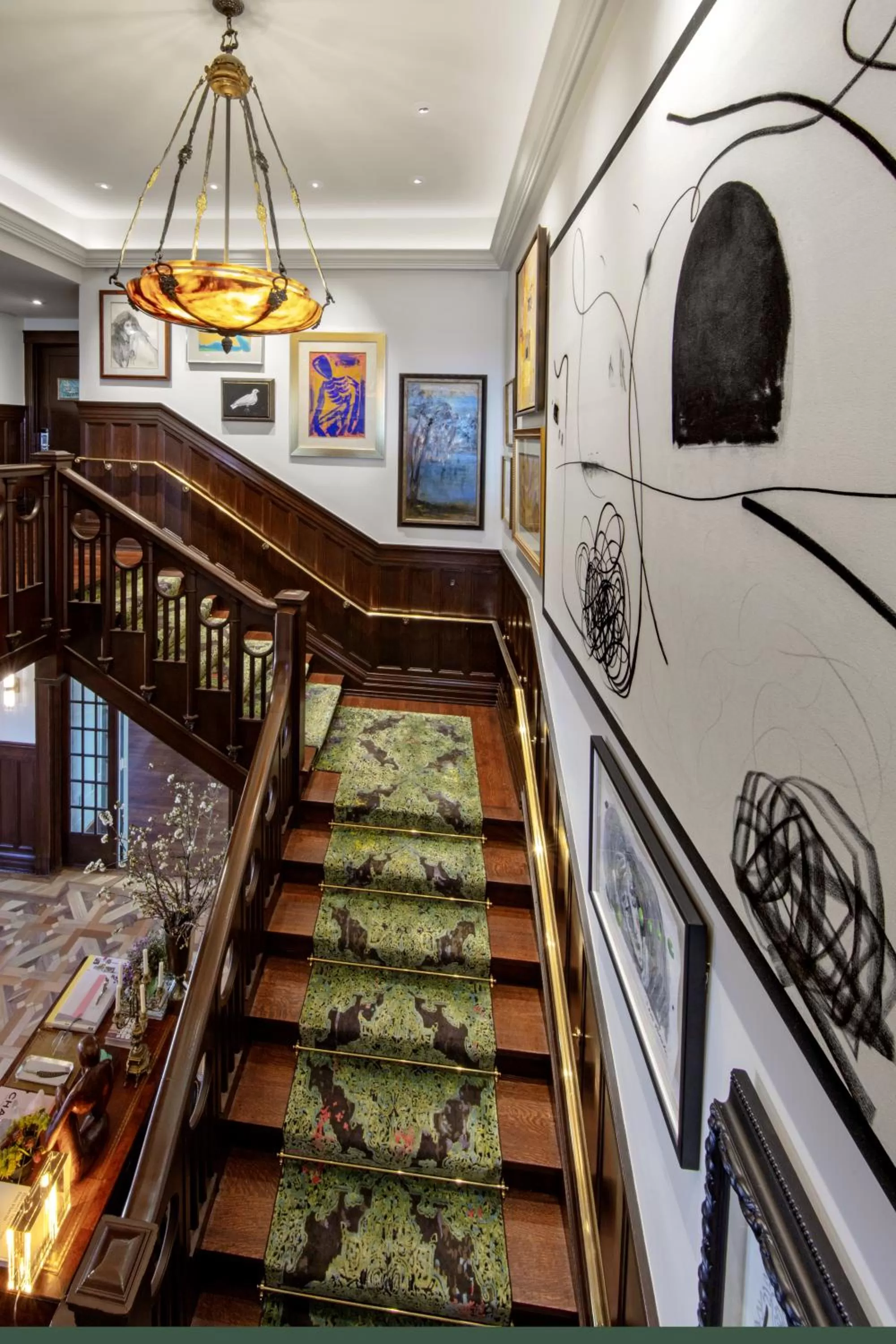 Lobby or reception in La Colombe d'Or Hotel