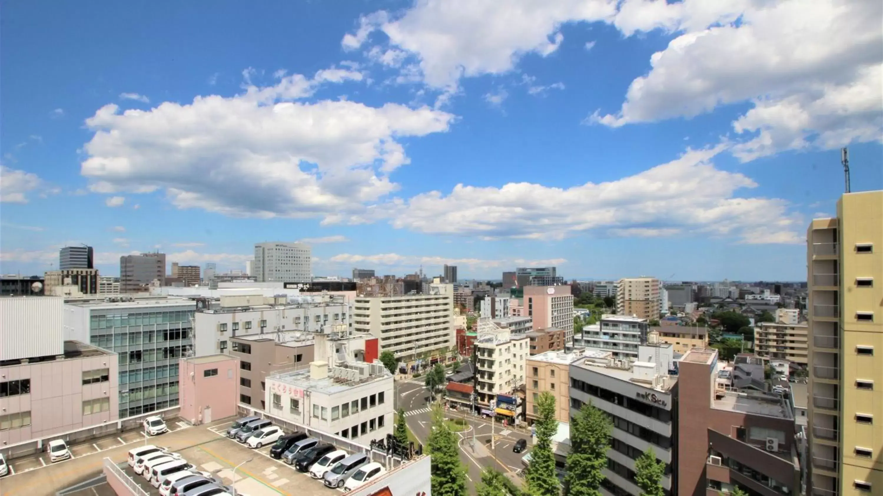 Property building in ANA Holiday Inn Sendai, an IHG Hotel