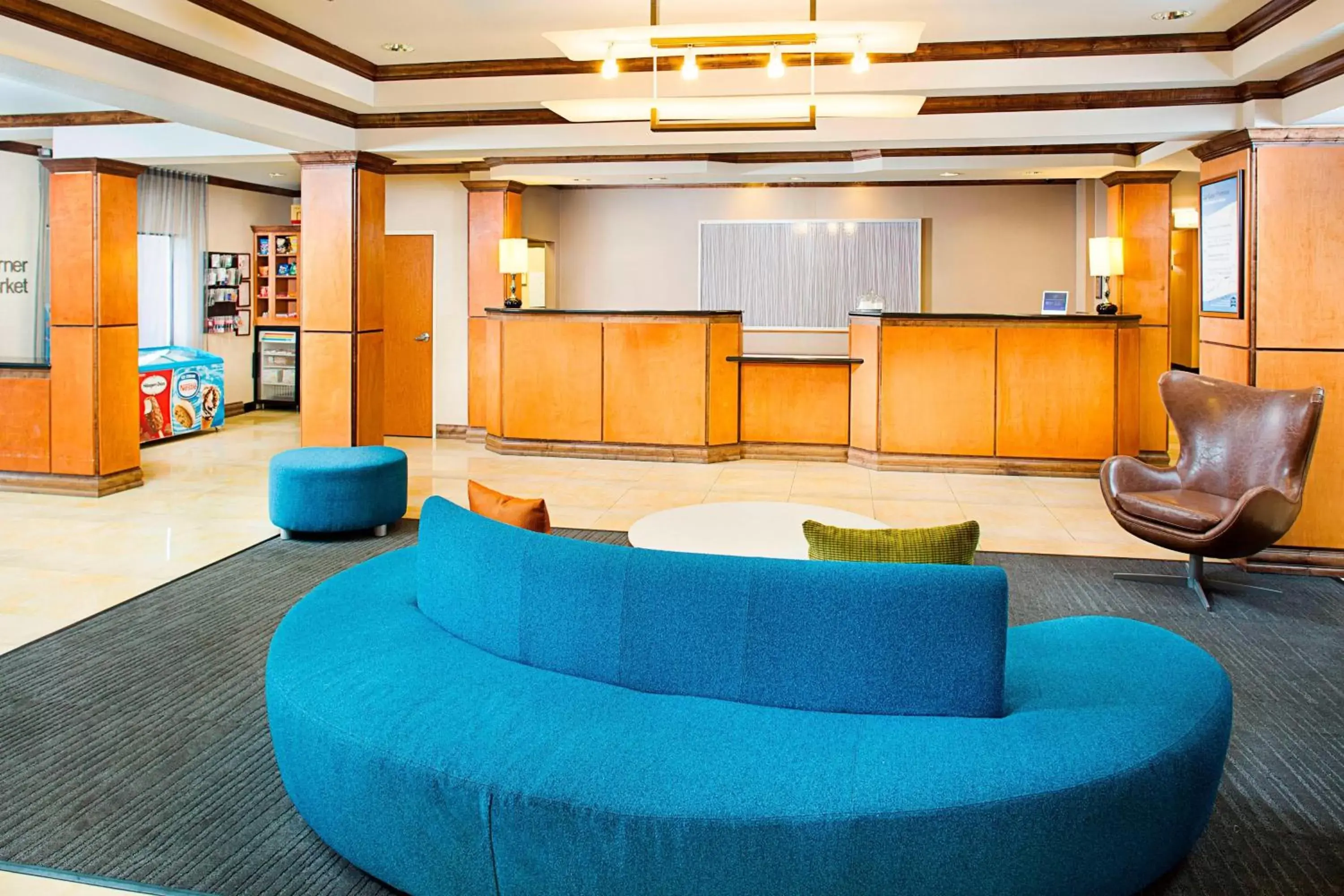 Lobby or reception in Fairfield Inn & Suites by Marriott San Antonio SeaWorld / Westover Hills