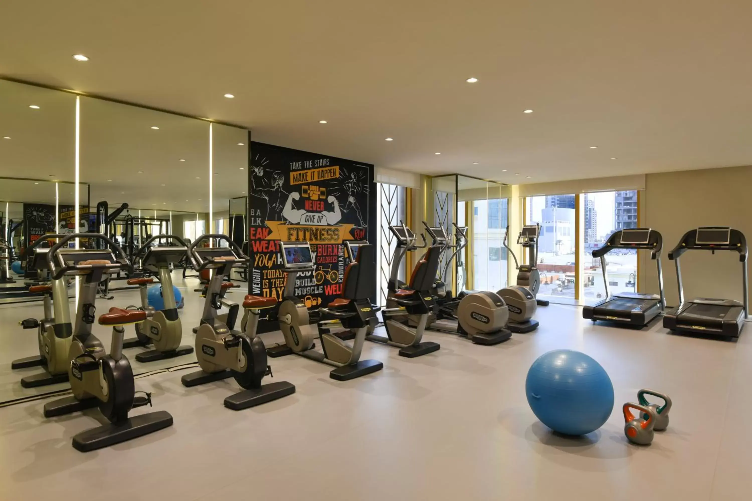Fitness centre/facilities in voco Doha West Bay Suites by IHG Fitness centre/facilities in voco Doha West Bay Suites by IHG