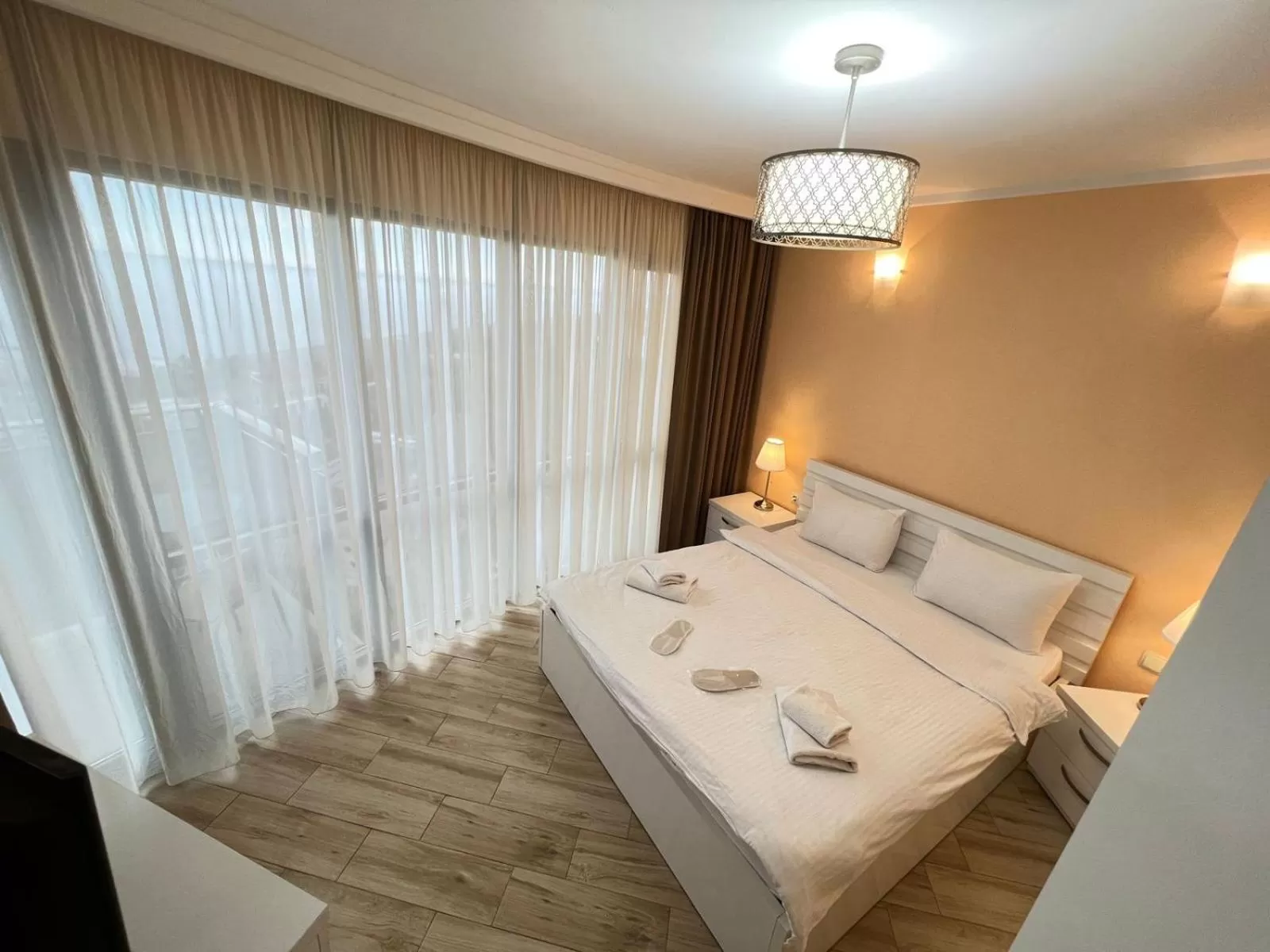 Bed in Holiday Lux Sea Towers Batumi