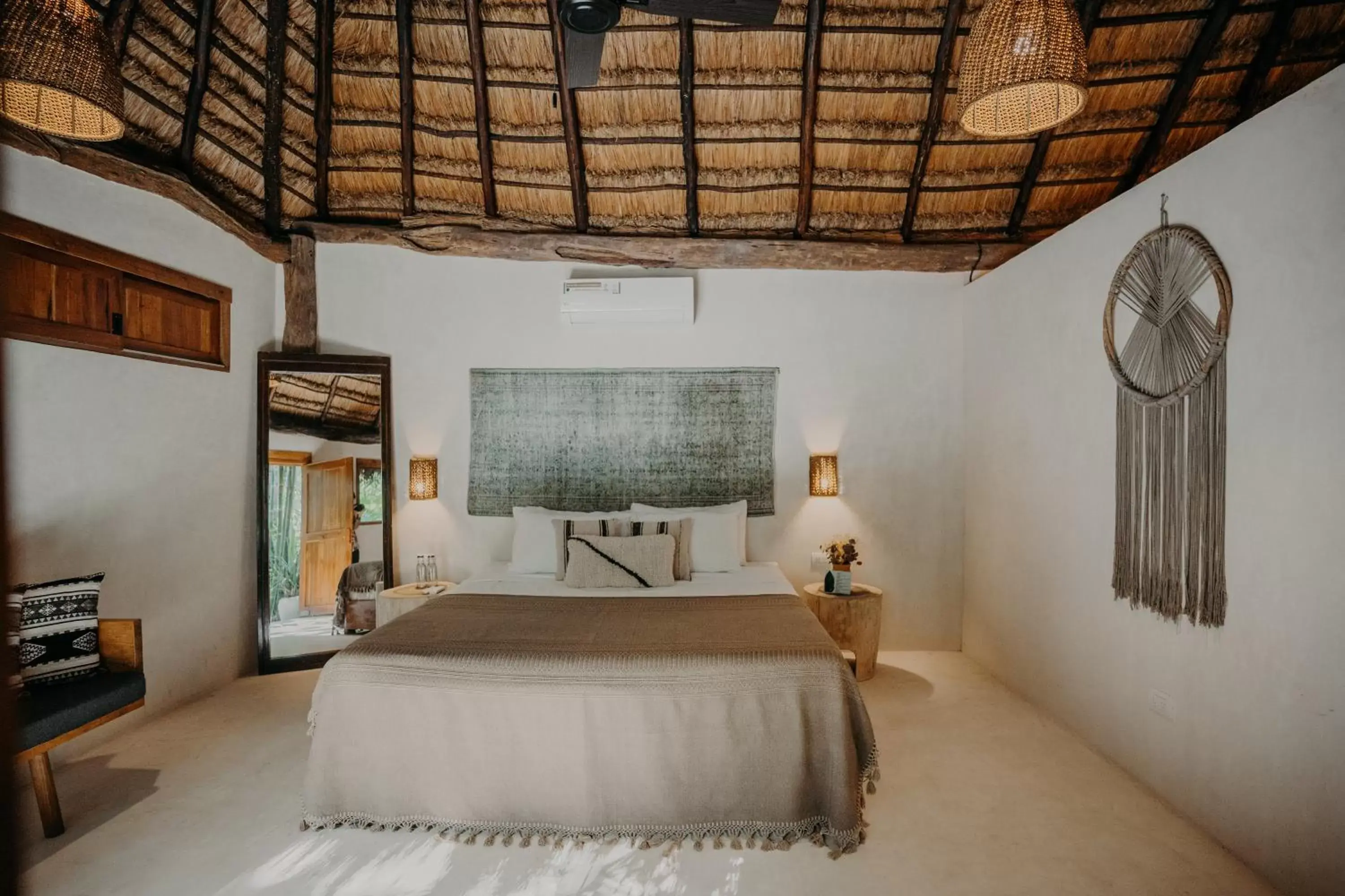 Bed in Ether Tulum