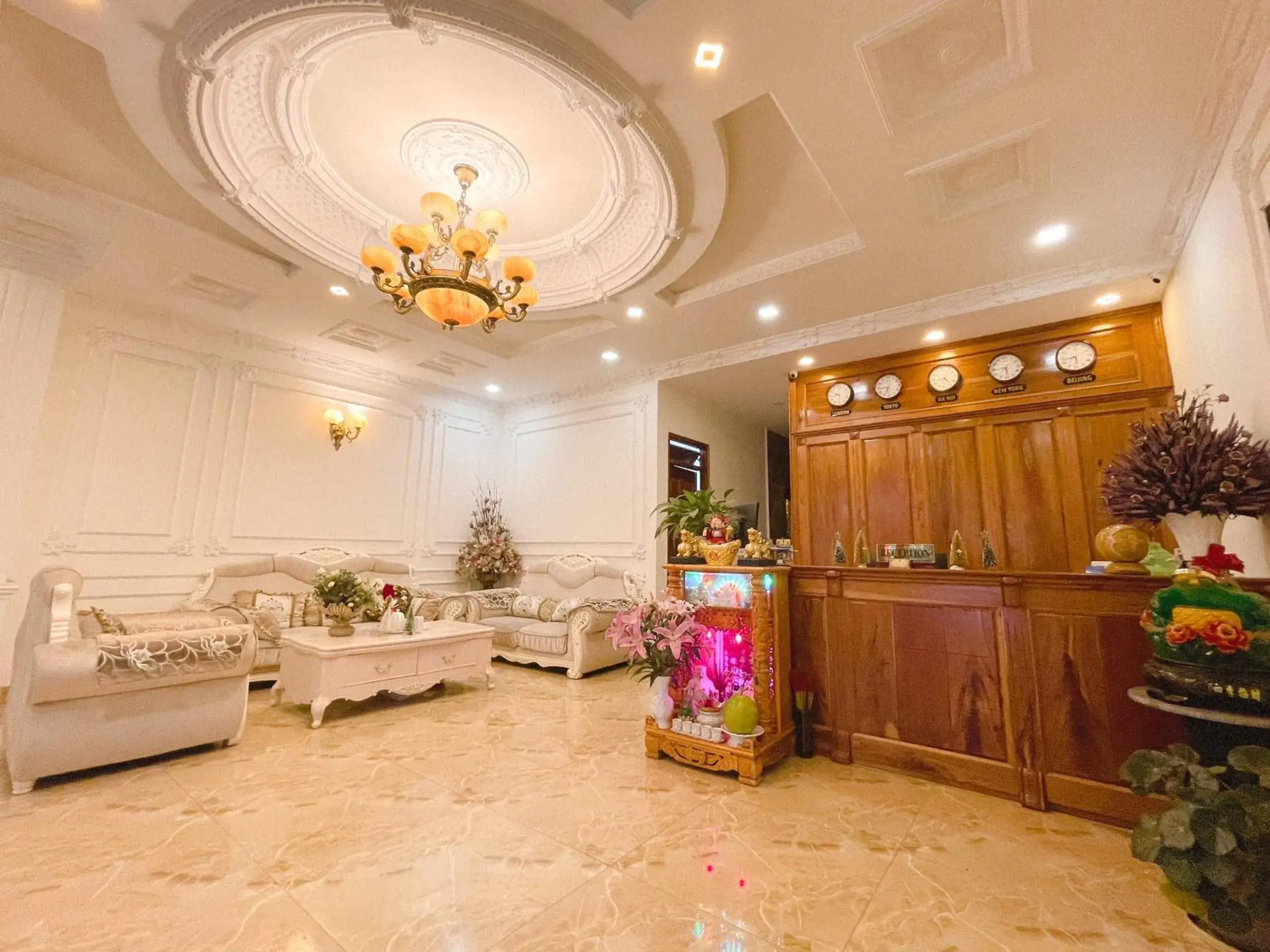 Lobby/Reception in Hong Tung Hotel
