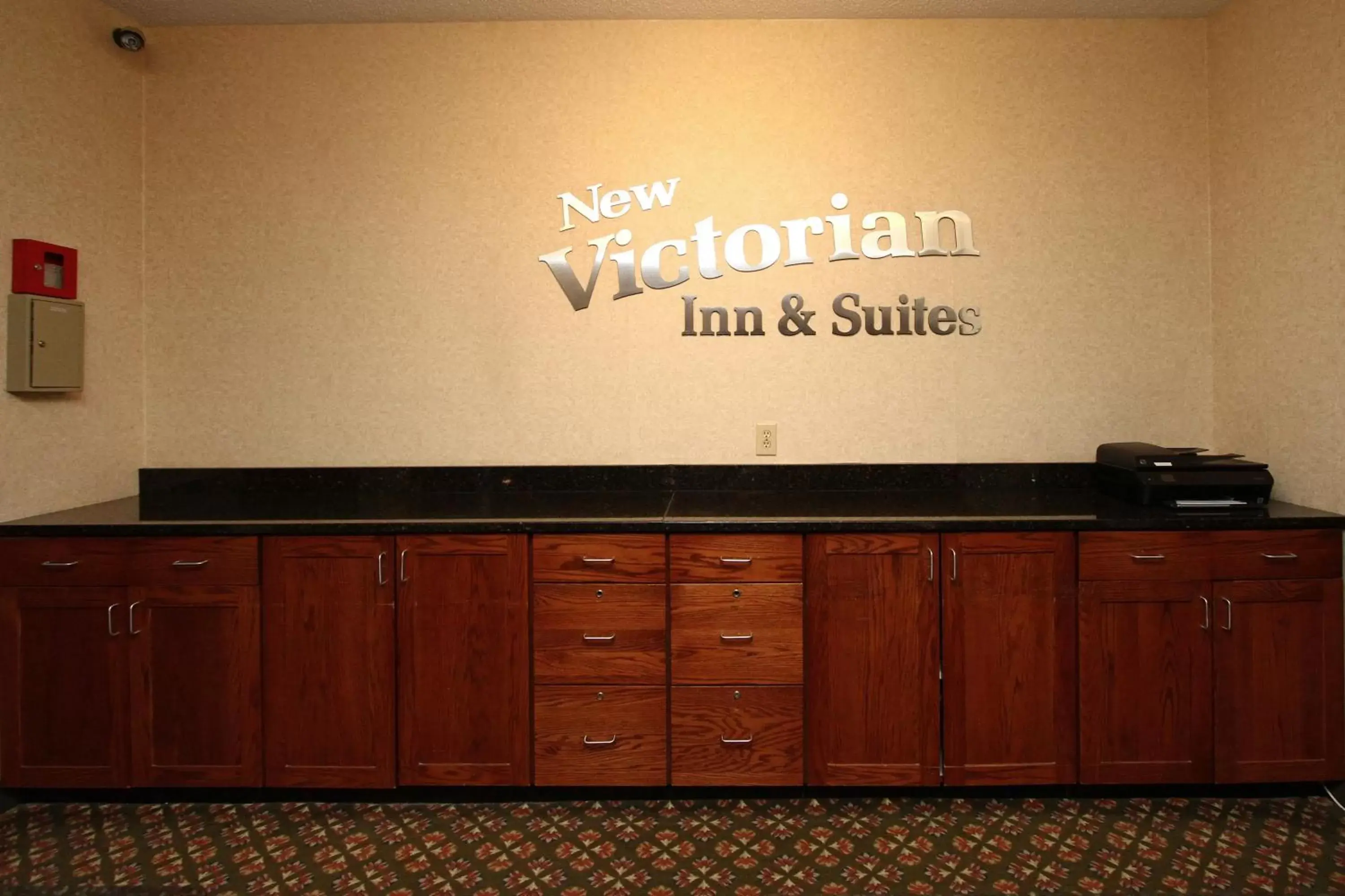 Lobby or reception in New Victorian Inn - Sioux City