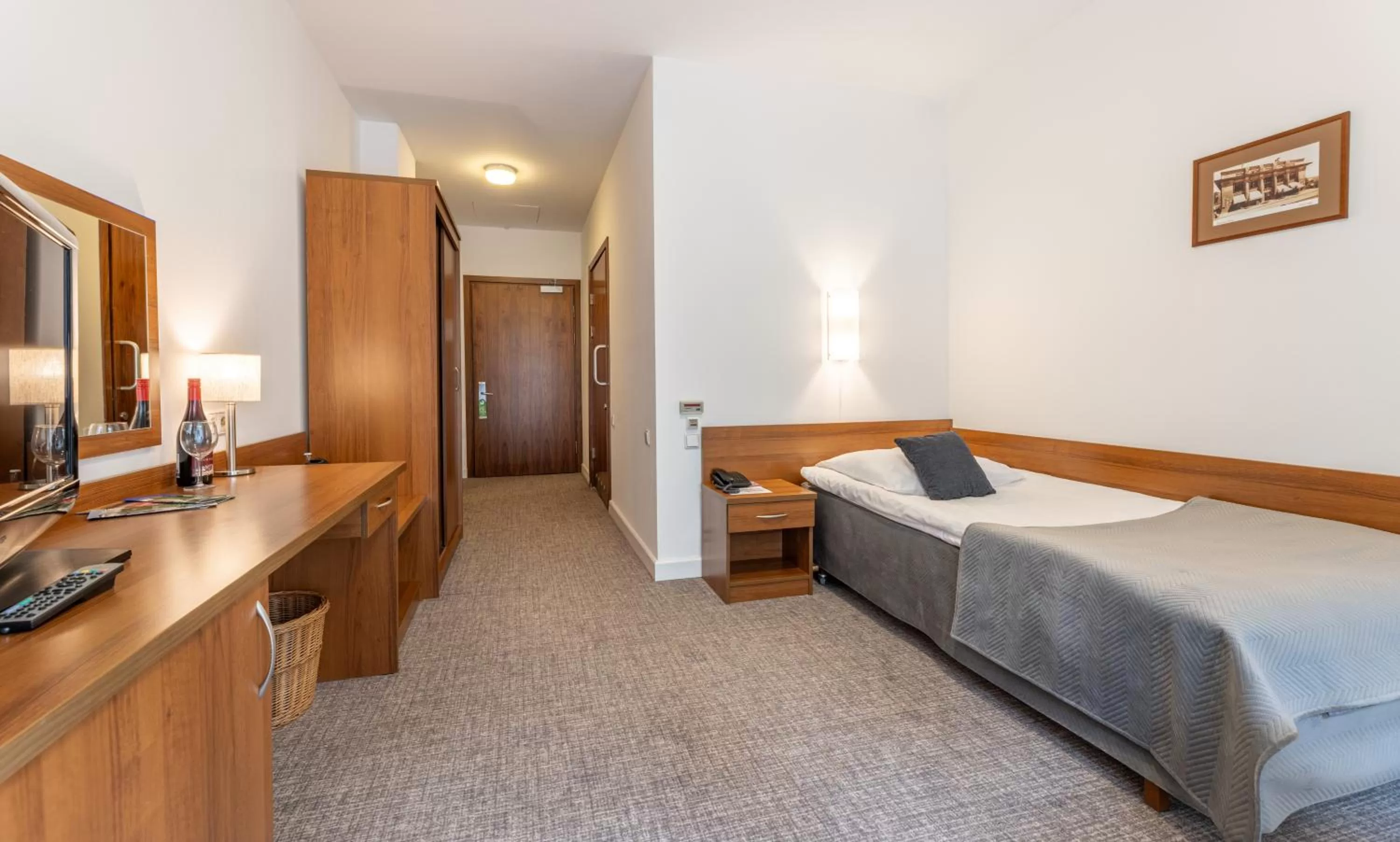 Bed in Hotel Krynica Conference & SPA