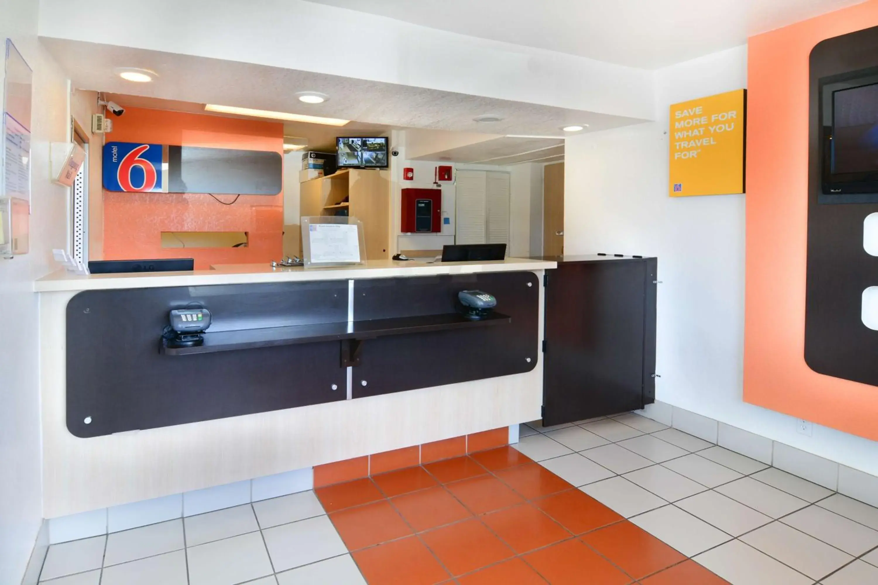 Lobby or reception in Motel 6-Galveston, TX Lobby or reception in Motel 6-Galveston, TX