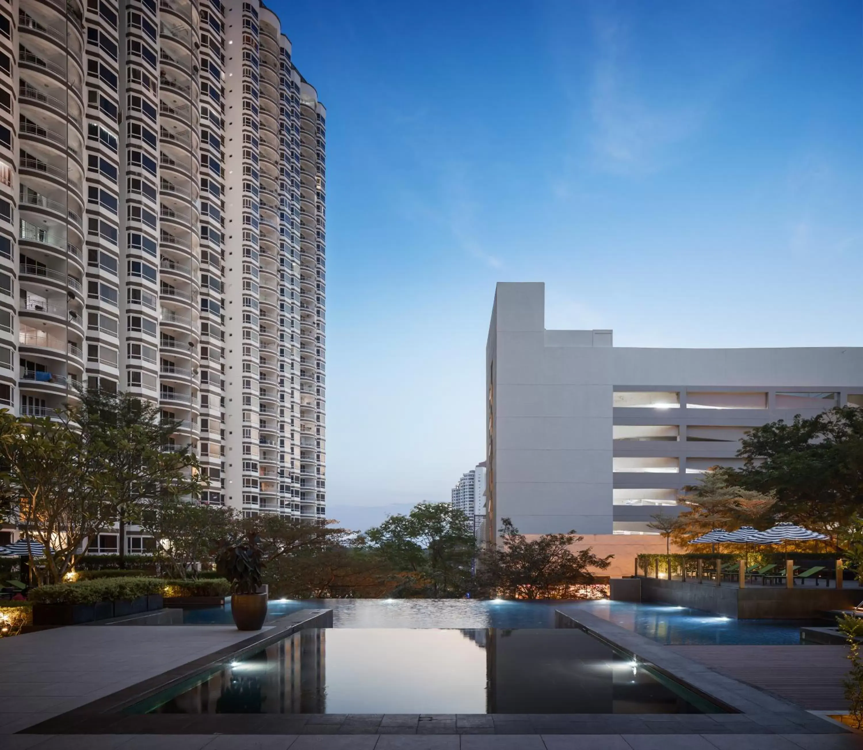 Swimming pool in G Hotel Gurney Swimming pool in G Hotel Gurney
