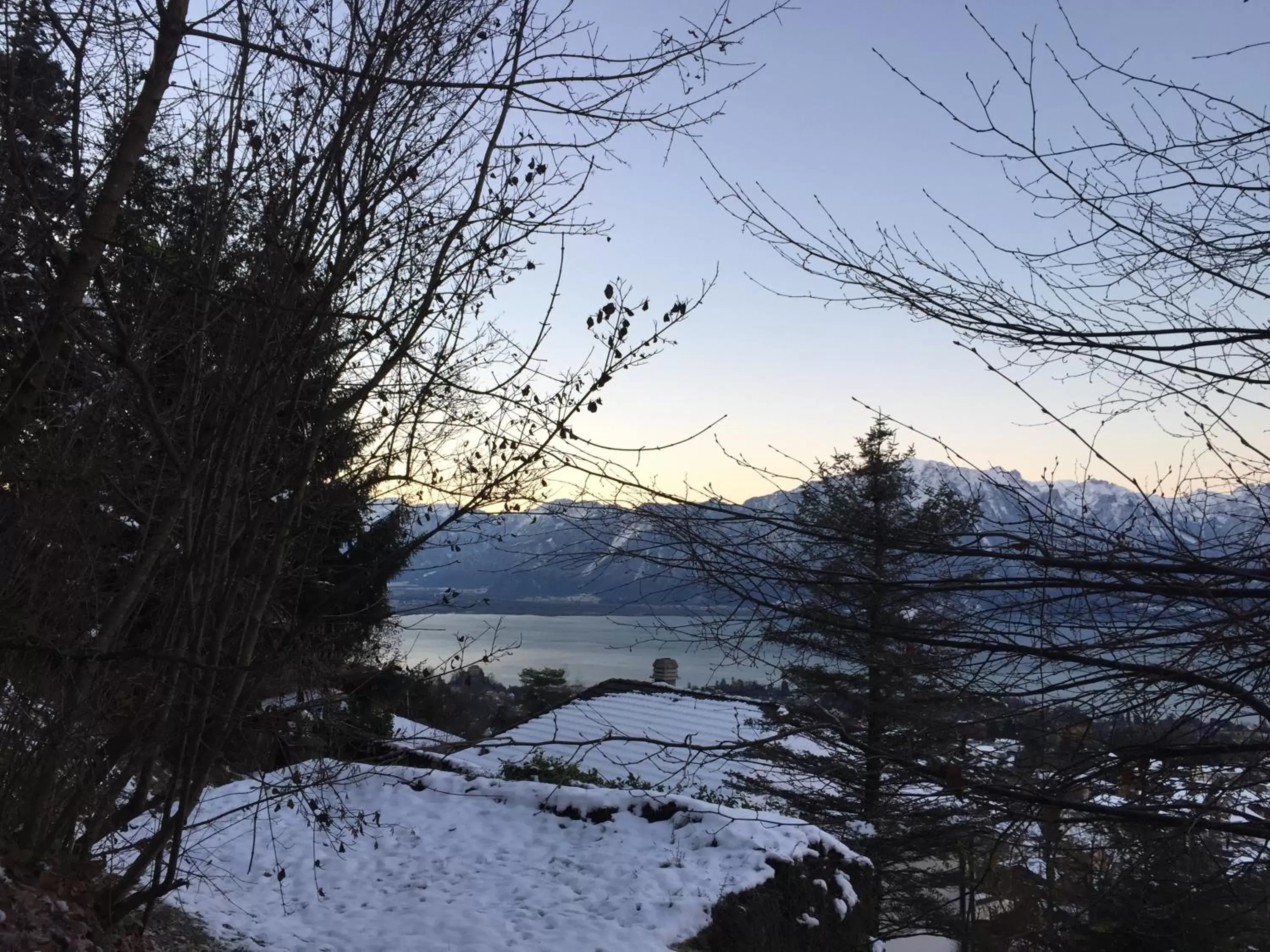 Bird's eye view, Winter in Magie Du Léman