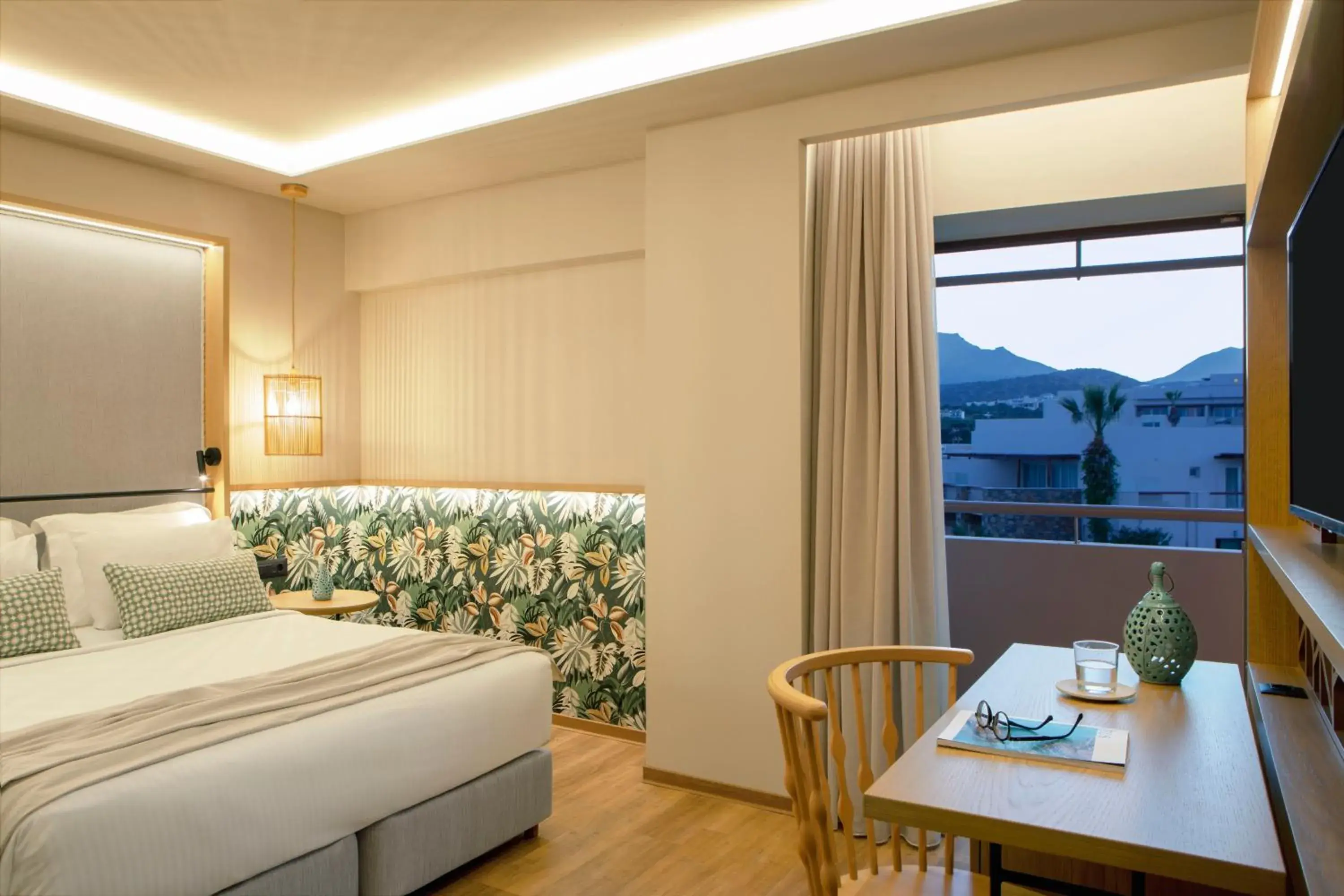 Bedroom, Bed in Wyndham Grand Crete Mirabello Bay