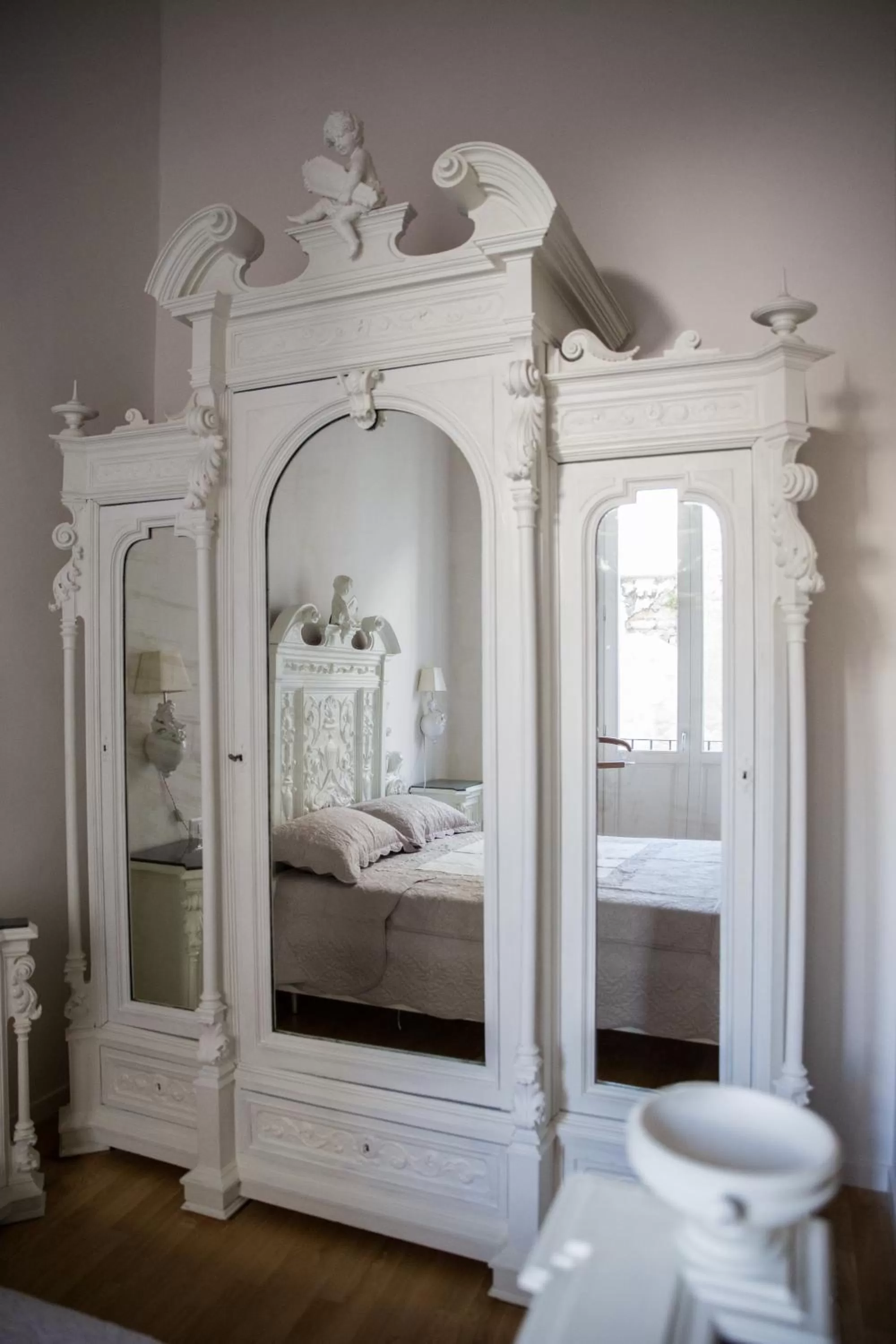 Photo of the whole room, Bed in Palazzo Siena De Facendis