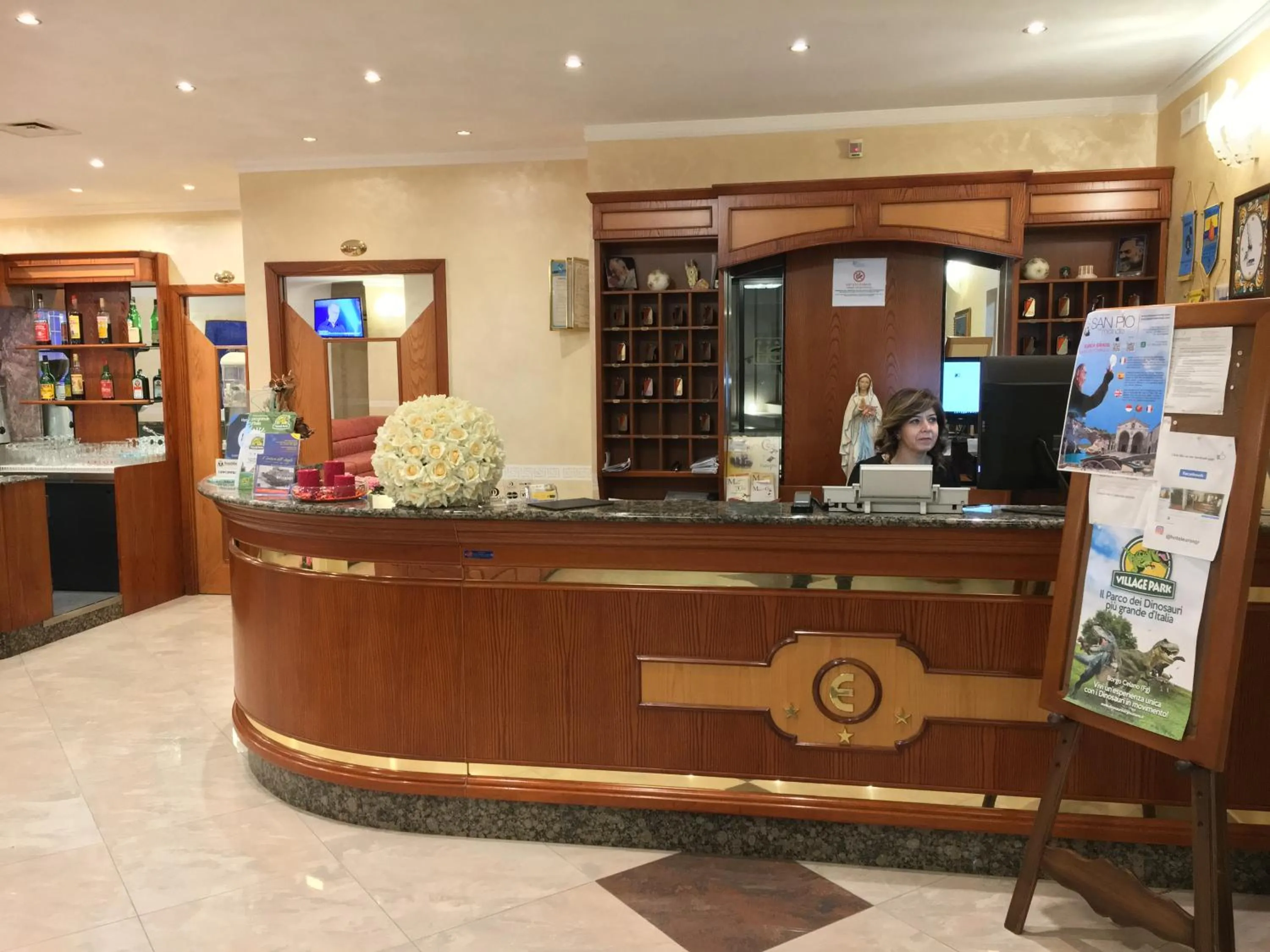 Lobby or reception in Hotel Euro