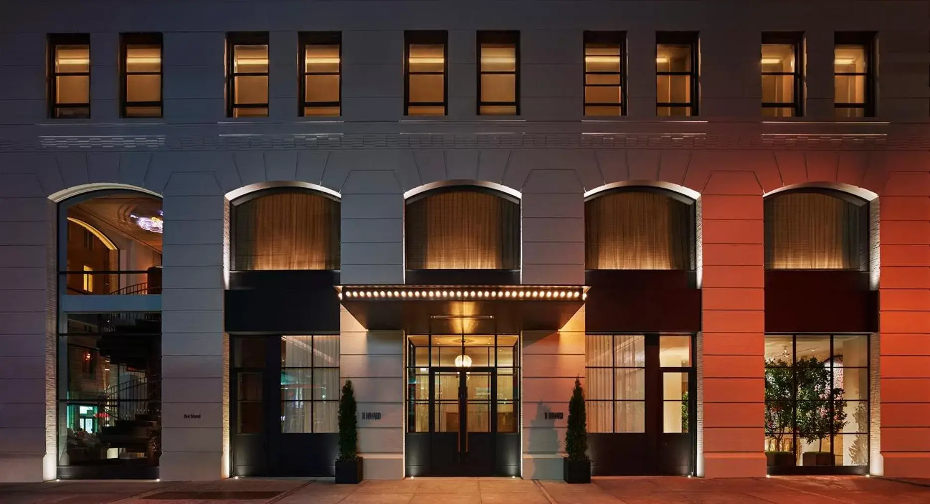 Facade/entrance in 11 Howard, New York, a Member of Design Hotels Facade/entrance in 11 Howard, New York, a Member of Design Hotels