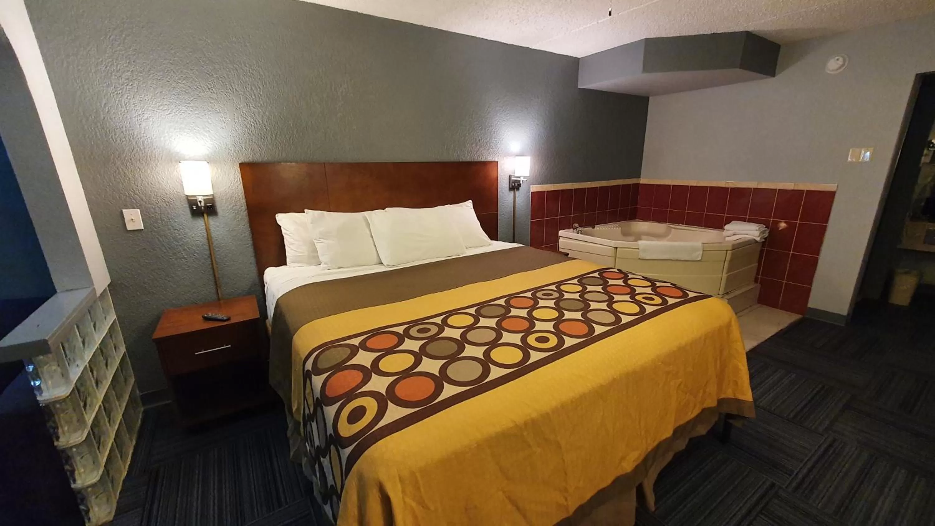 Bed in South Padre Island Inn