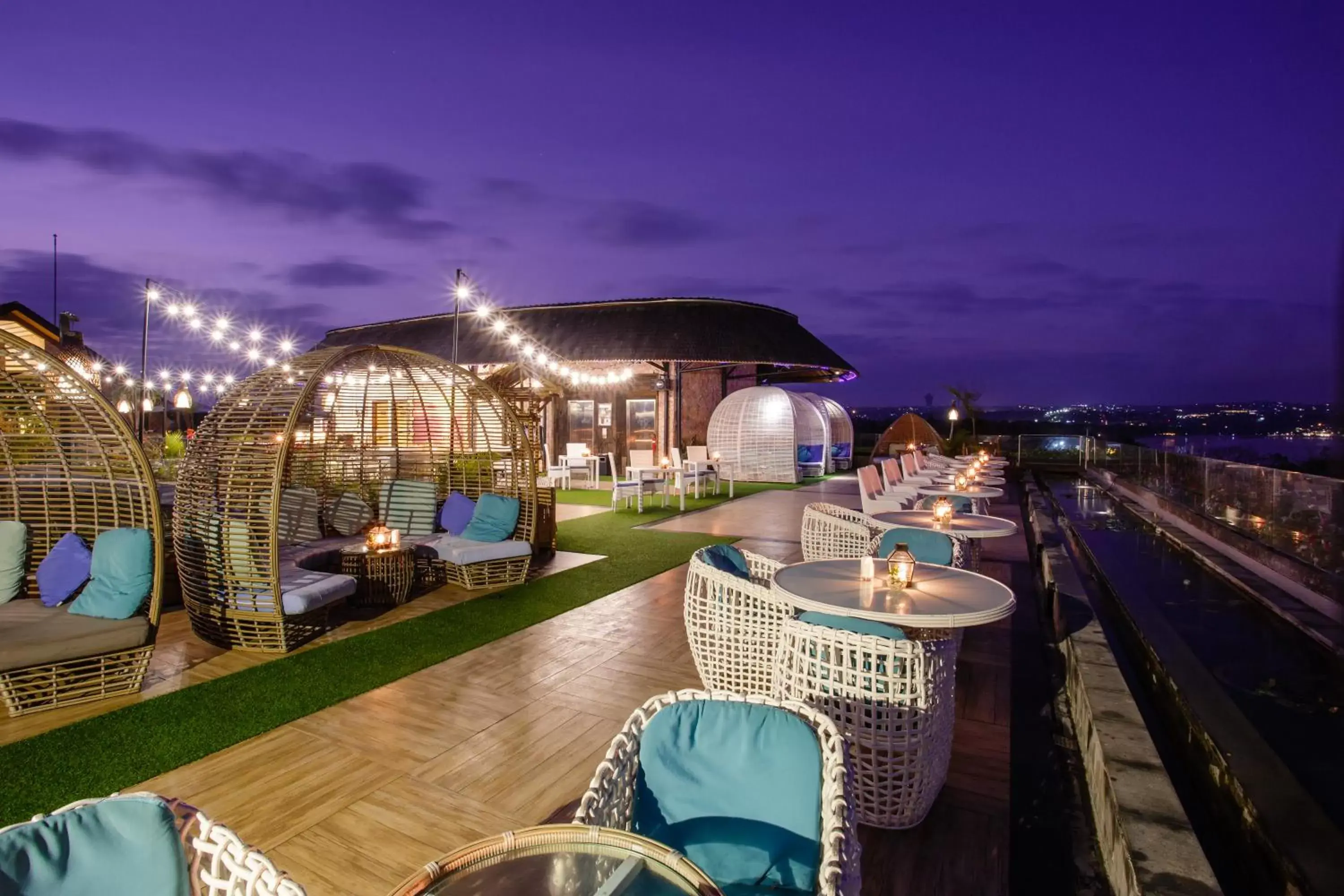 Patio in Jimbaran Bay Beach Resort and Spa by Prabhu