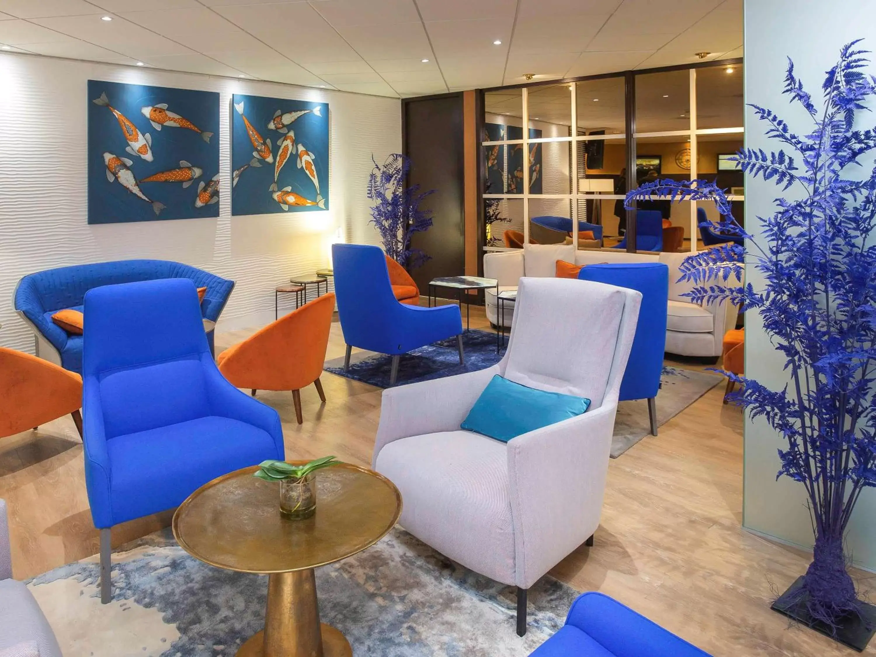 Lobby or reception in Mercure Vannes Le Port