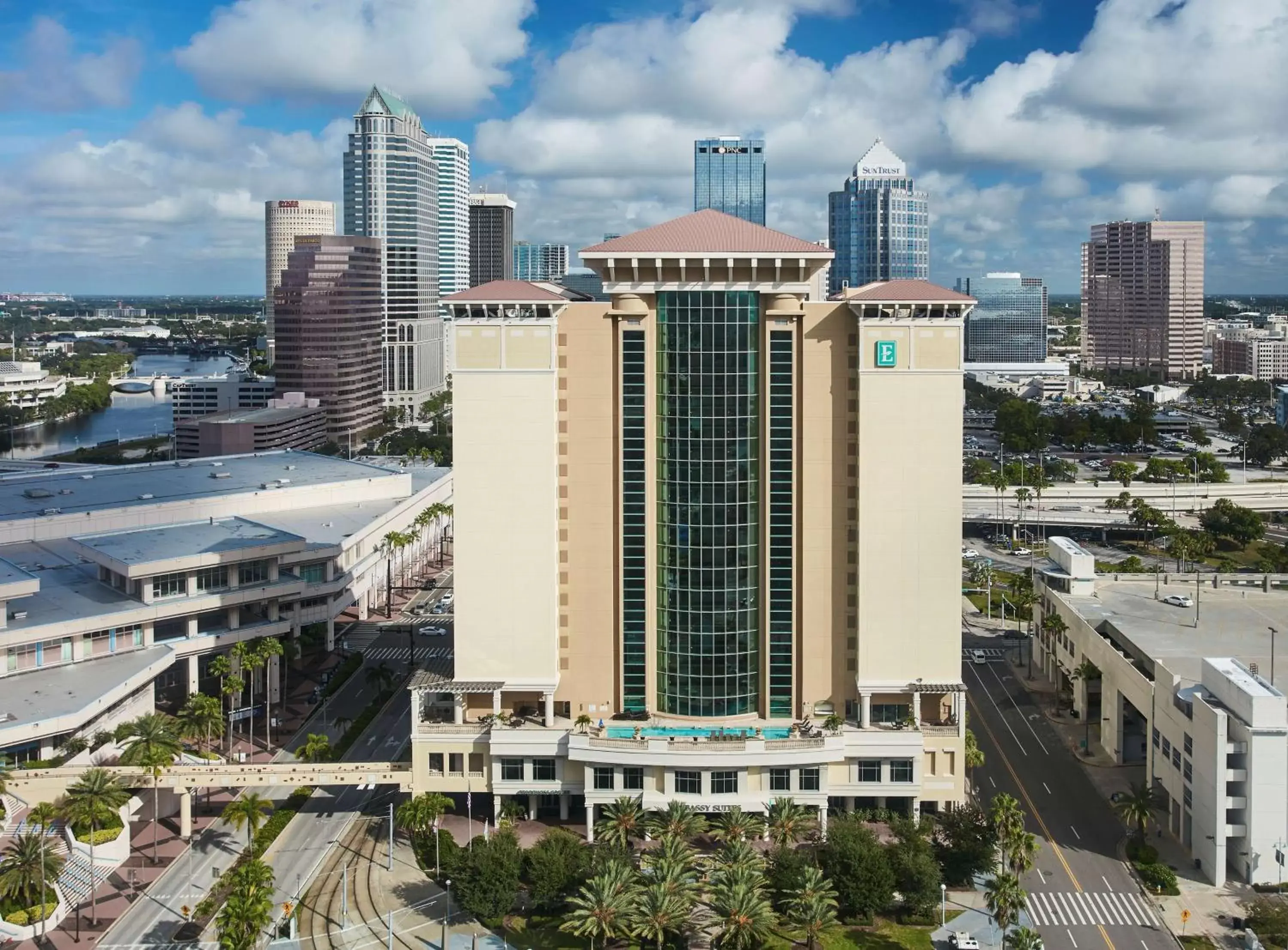 Property building, Bird's-eye View in Embassy Suites by Hilton Tampa Downtown Convention Center