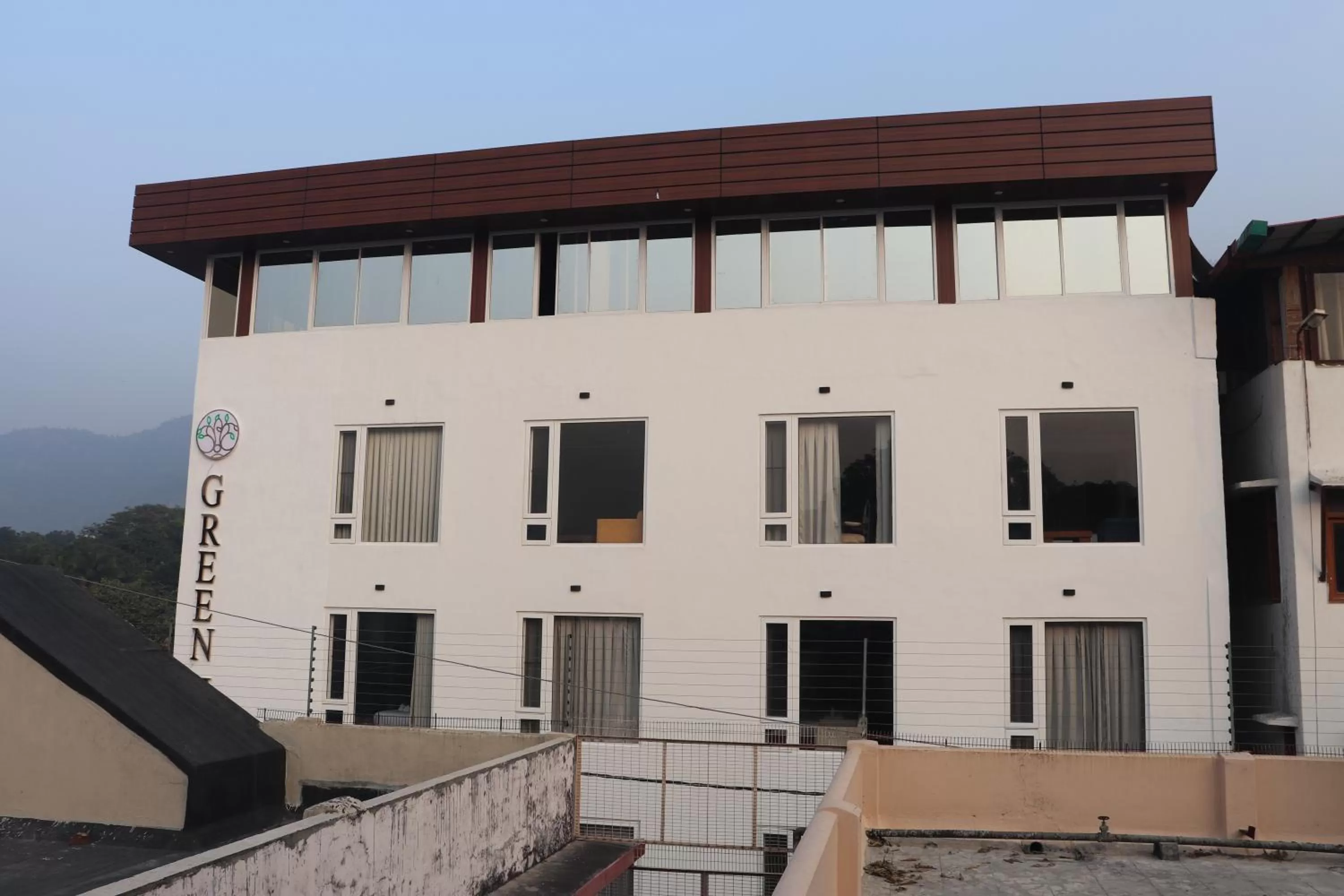 Facade/entrance, Property Building in Hotel Green One Earth