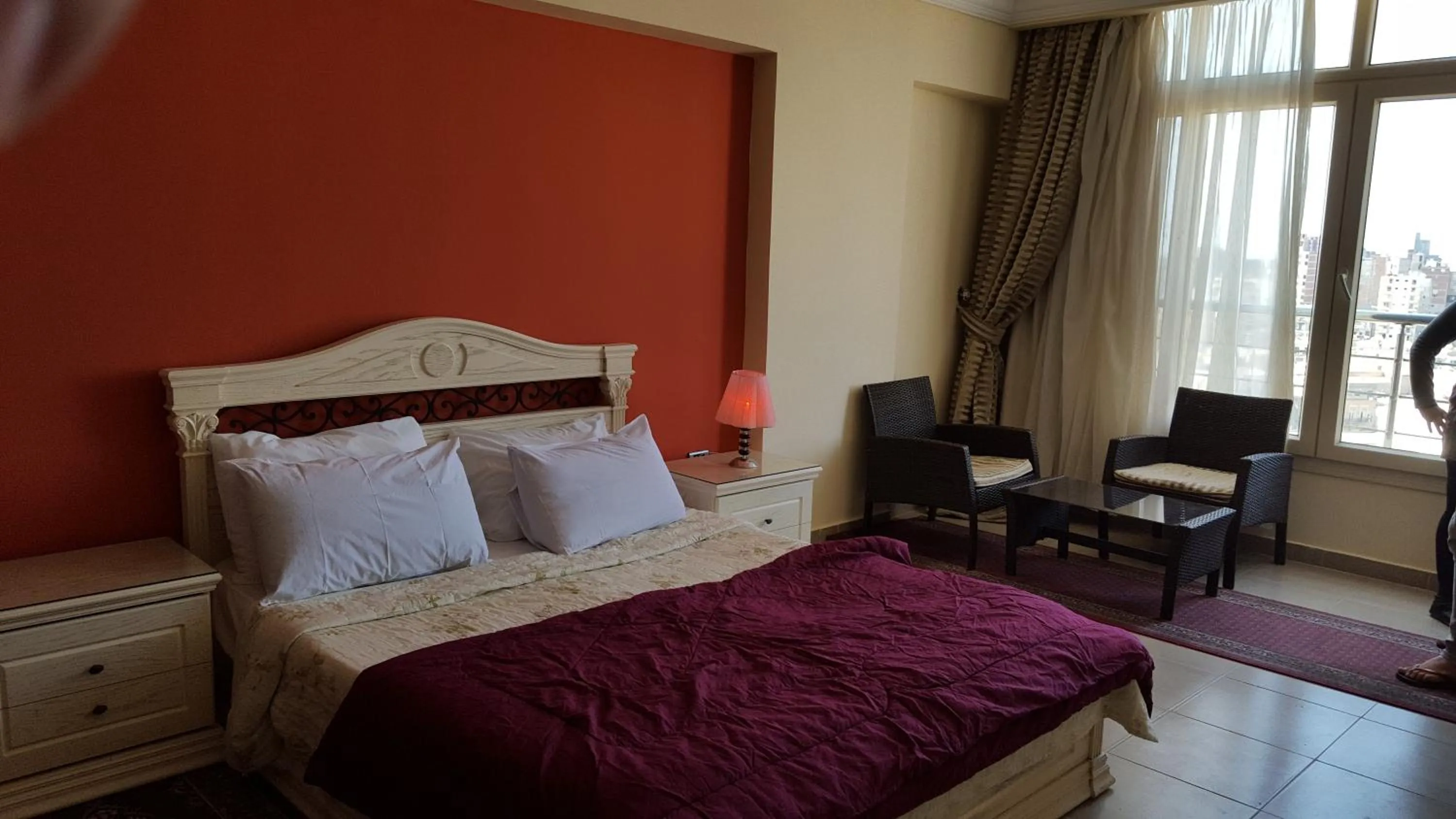 Bed in Alexander The Great Hotel