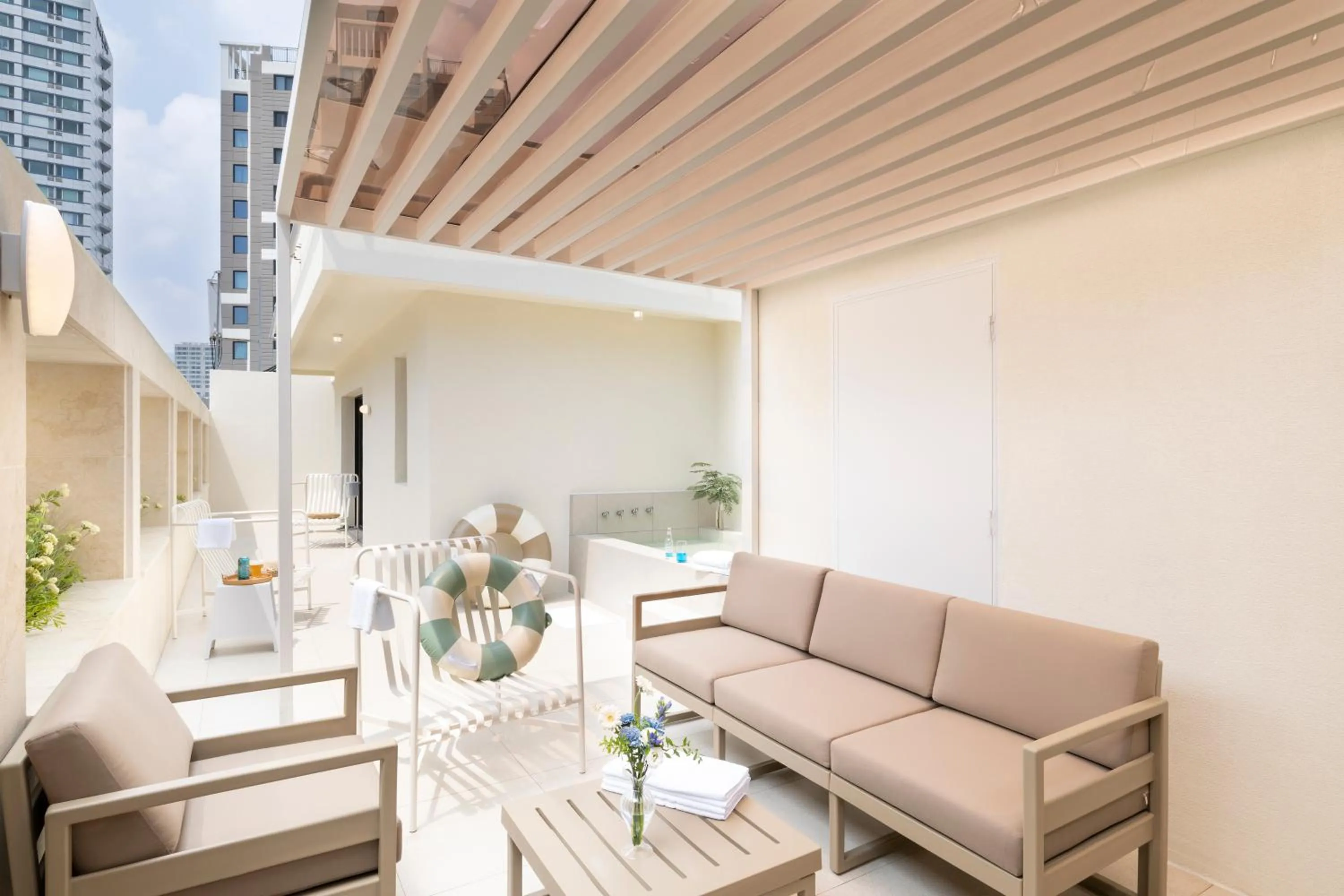 Patio, Seating Area in Jjak Boutique Hotel