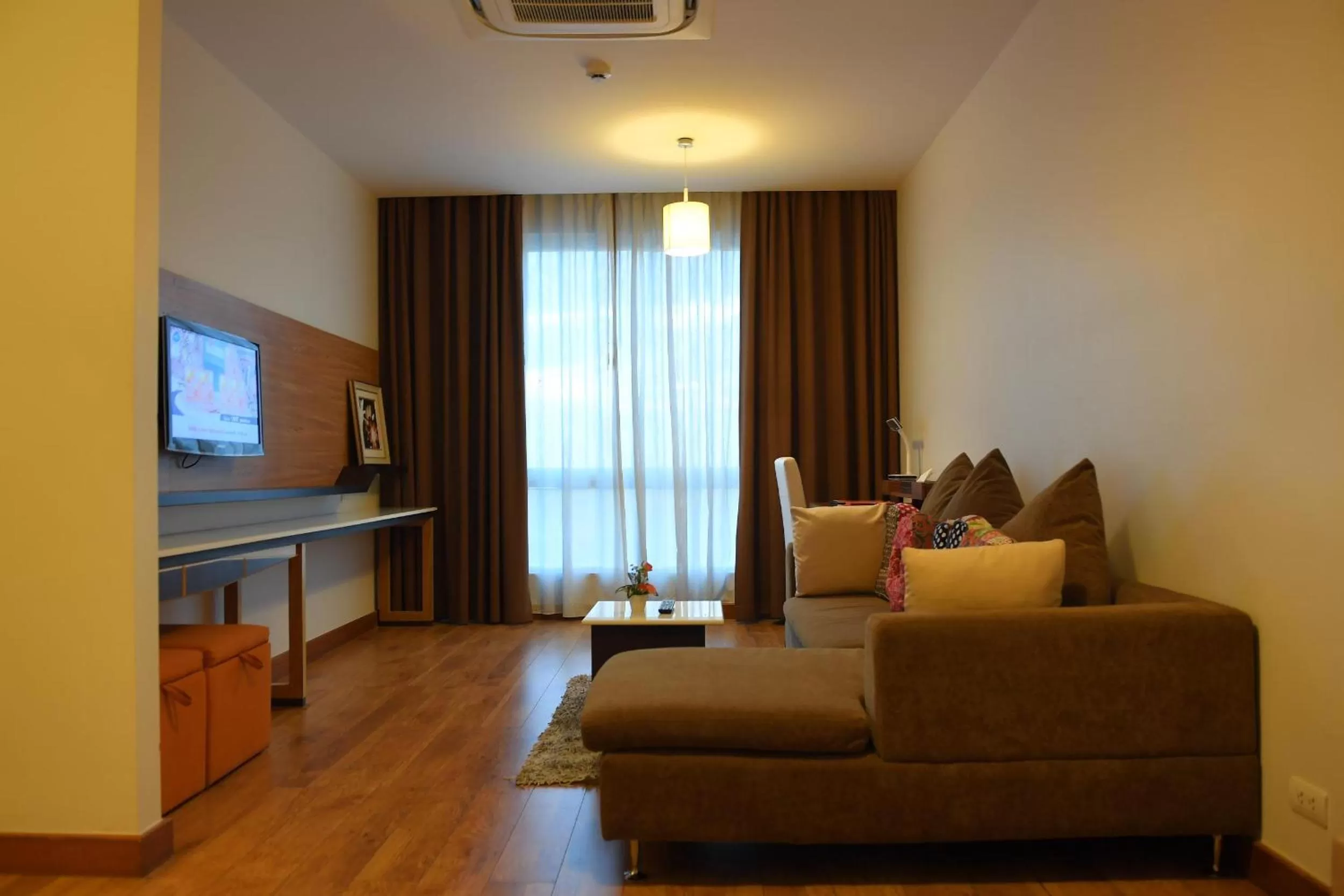 Living room in Prajaktra Design Hotel