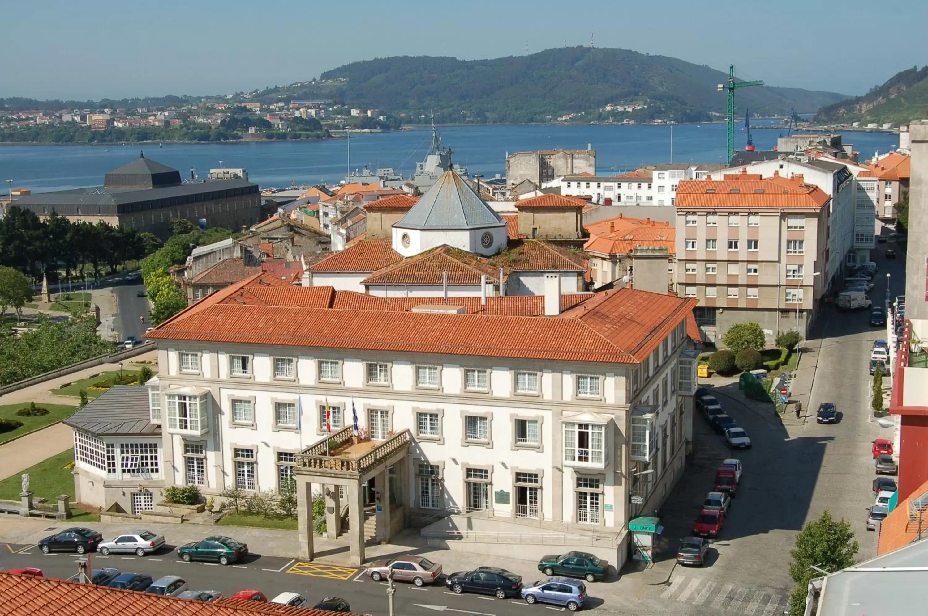 Bird's eye view, Bird's-eye View in Parador de Ferrol