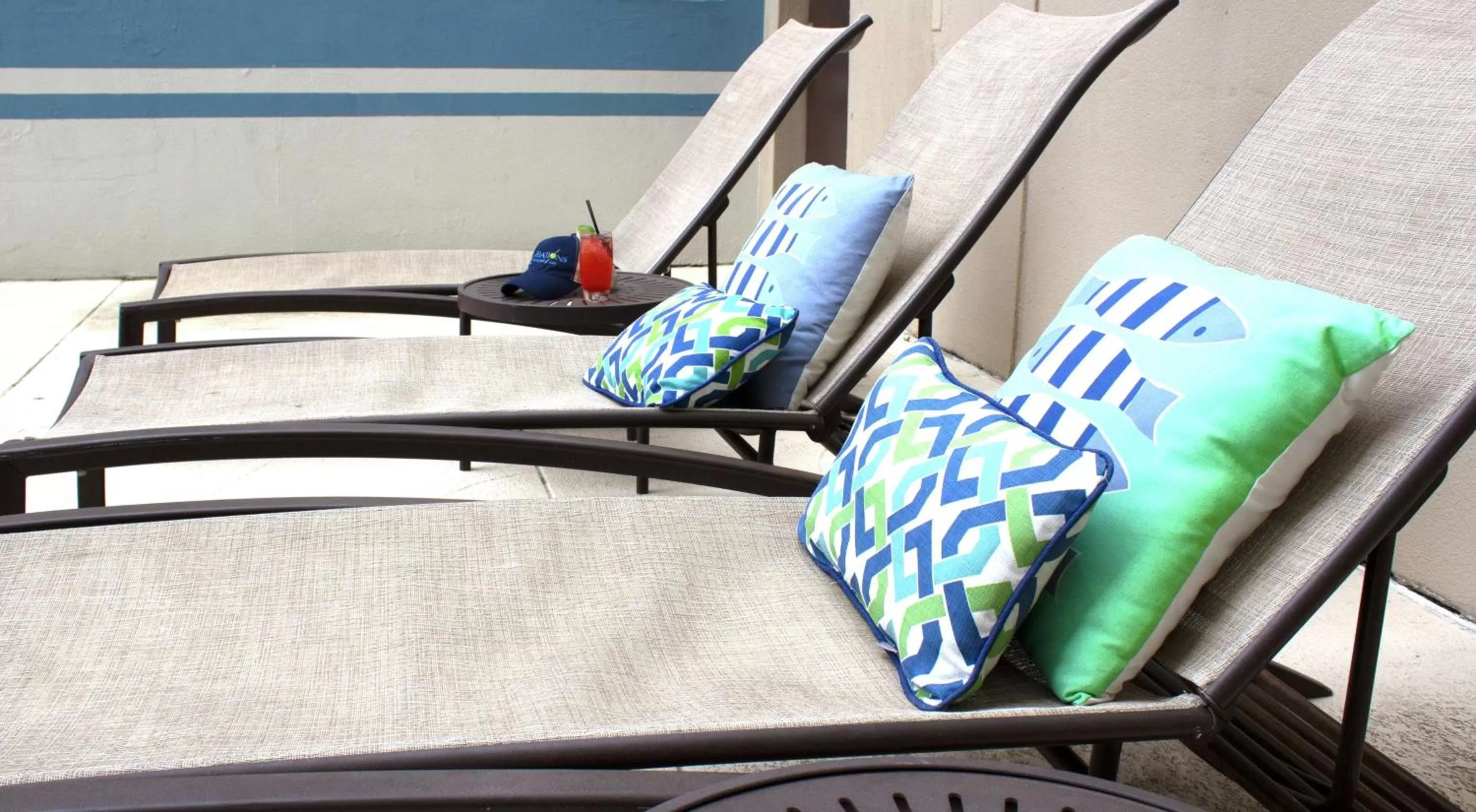 Pool view in DoubleTree by Hilton Charlotte Gateway Village