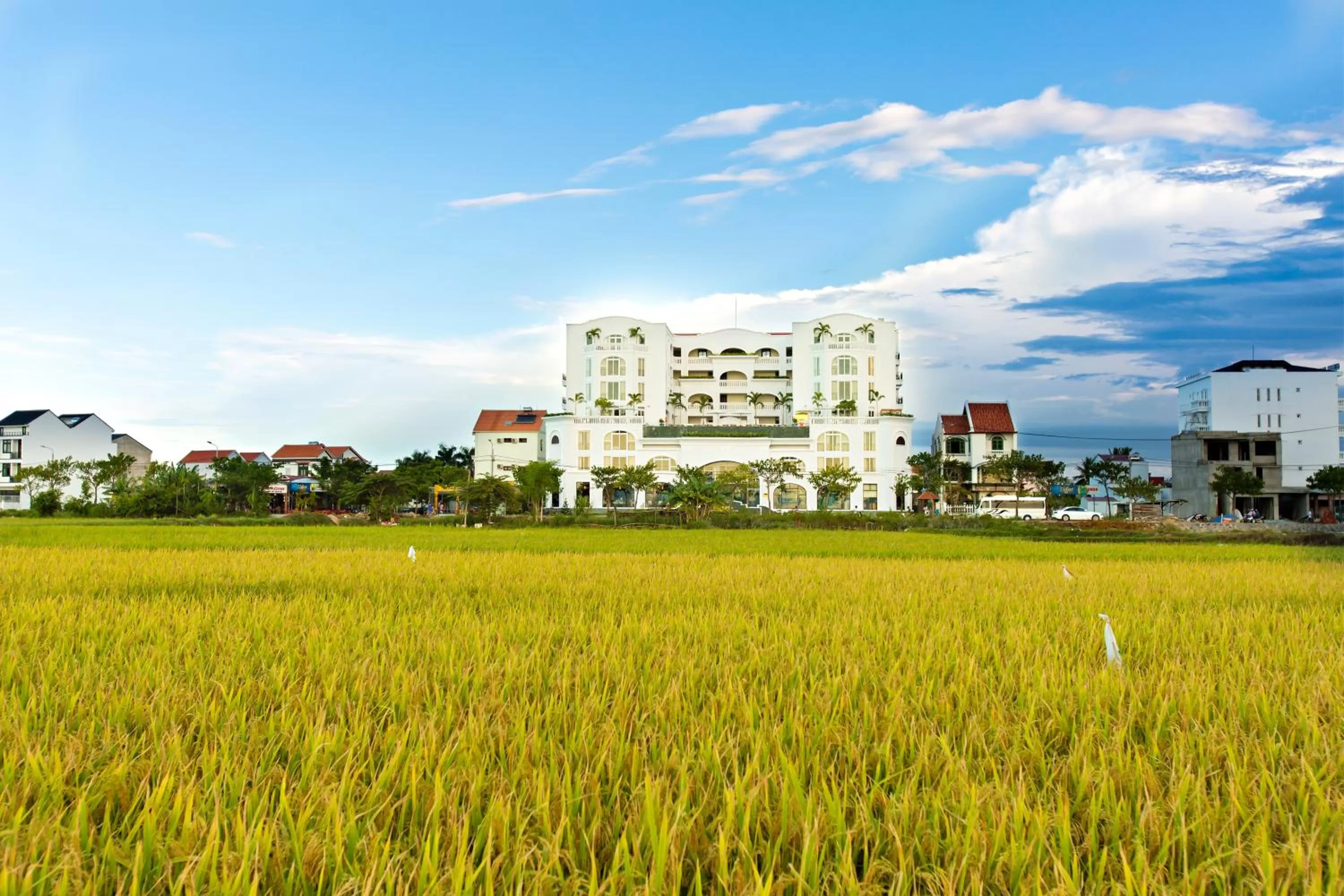 Facade/entrance in Lasenta Boutique Hotel Hoian