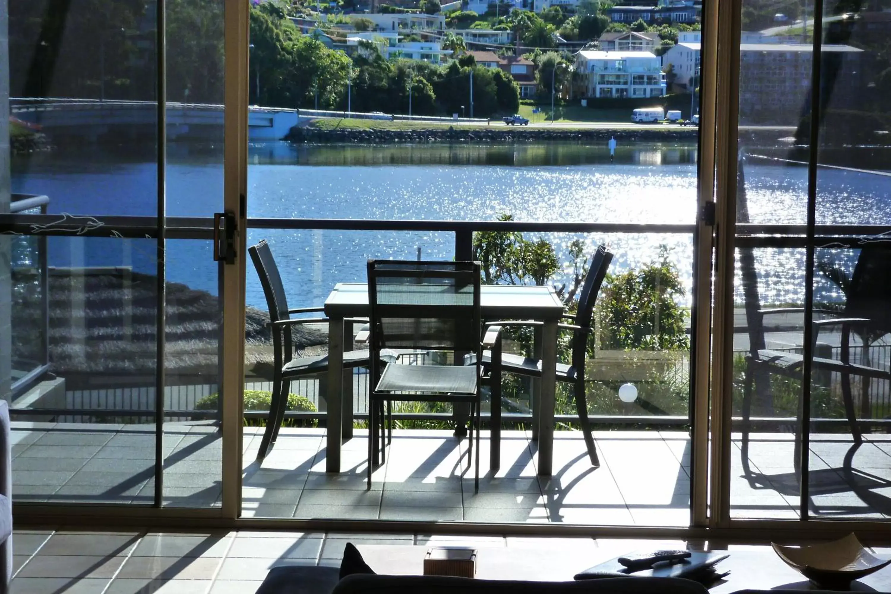 Lake view in Sails Luxury Apartments Merimbula