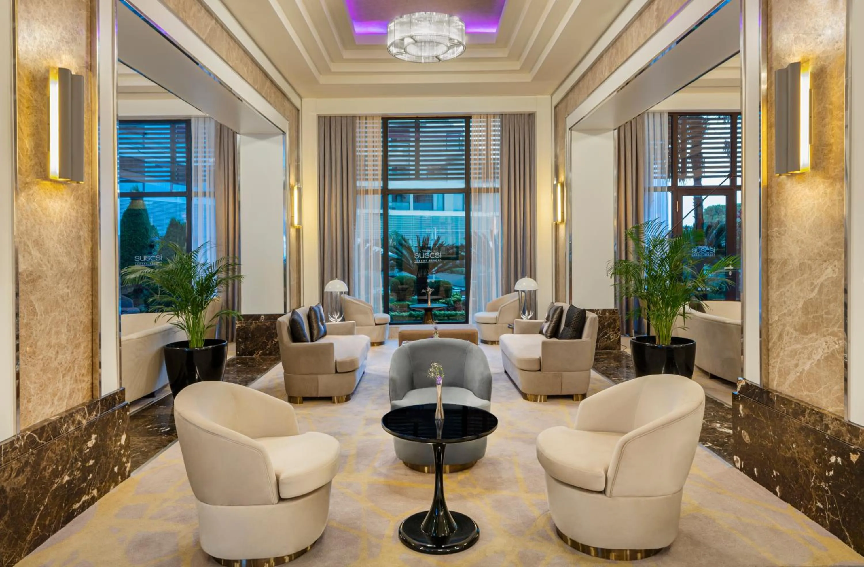 Lobby or reception in Susesi Luxury Resort