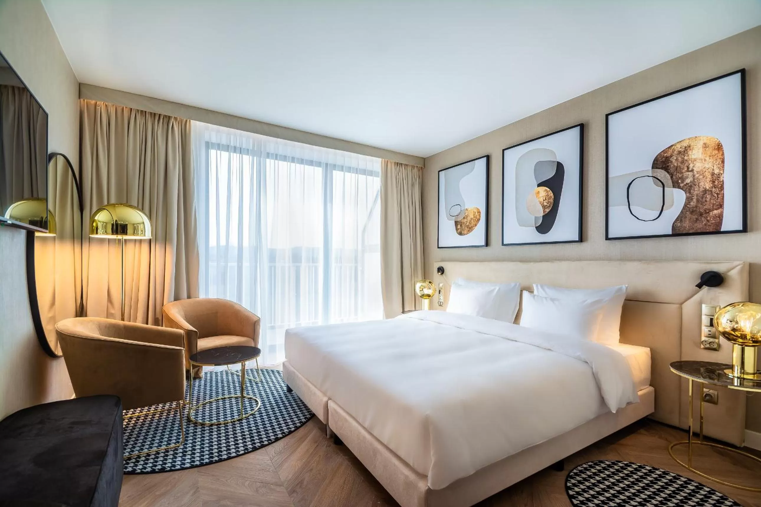 Photo of the whole room, Bed in Radisson Blu Hotel Sopot