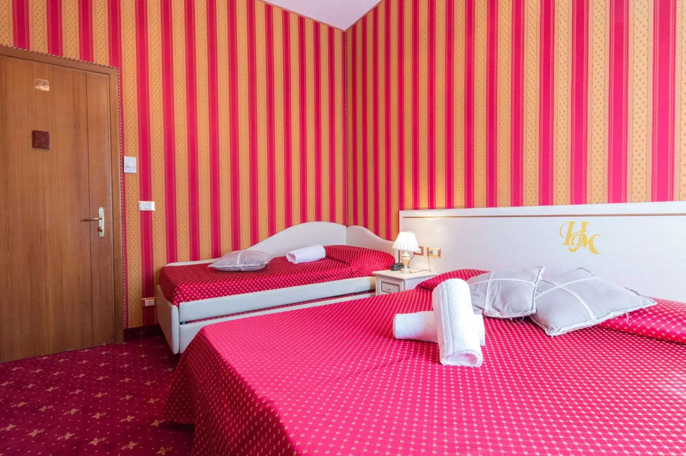 Bedroom, Bed in Messner Palace