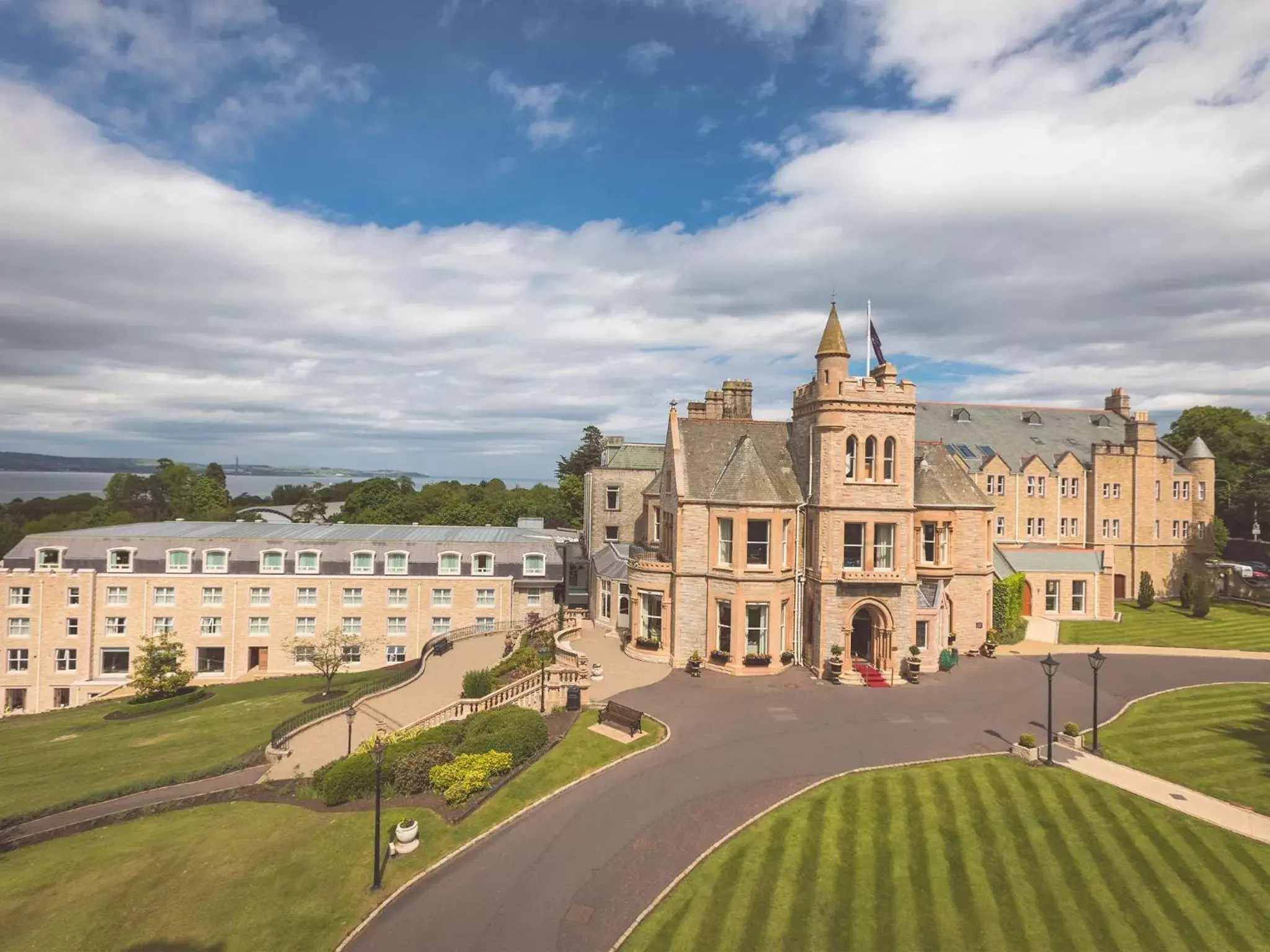 Bird's eye view in The Culloden Estate and Spa