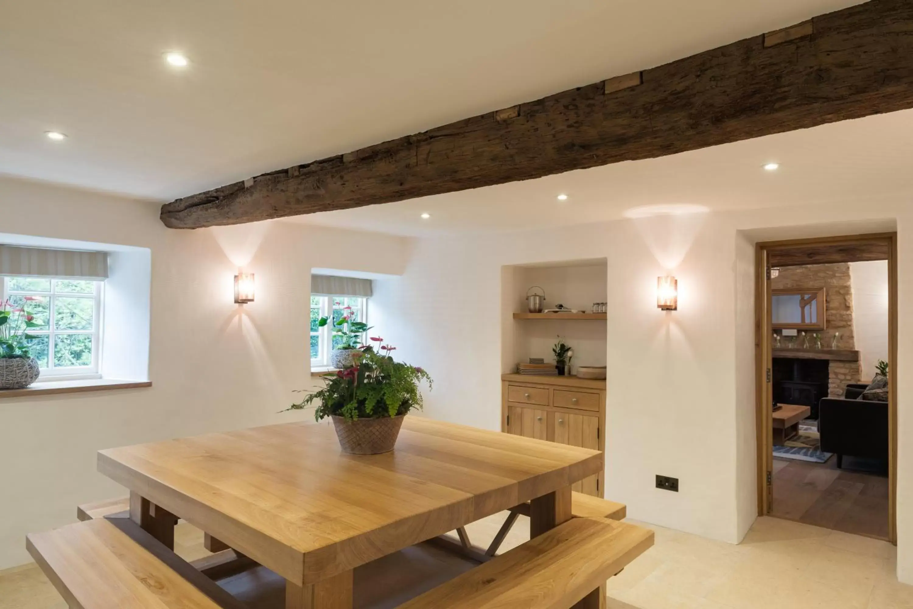 Dining Area in The Royal Oak Tetbury