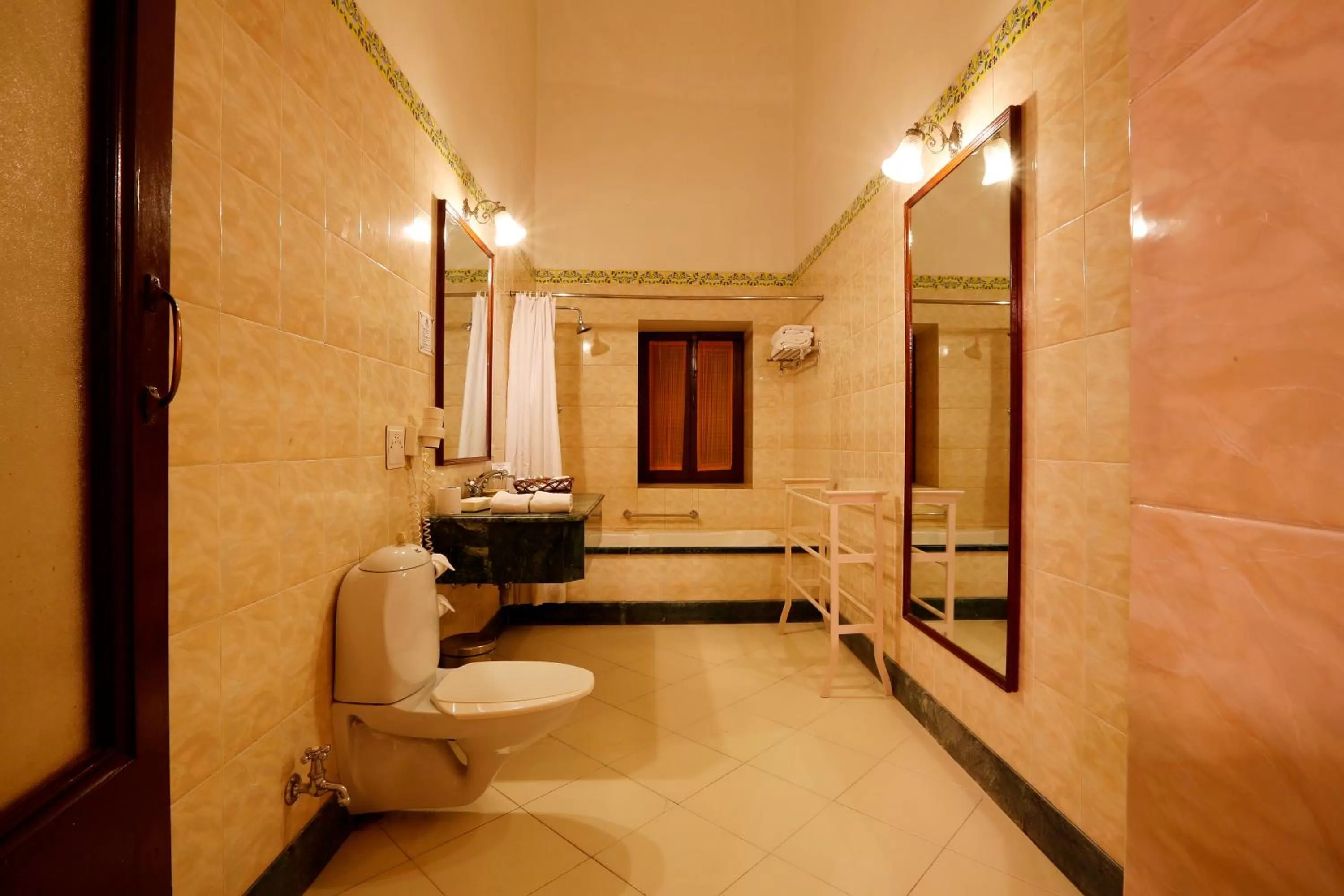 Toilet in The Lallgarh Palace - A Heritage Hotel