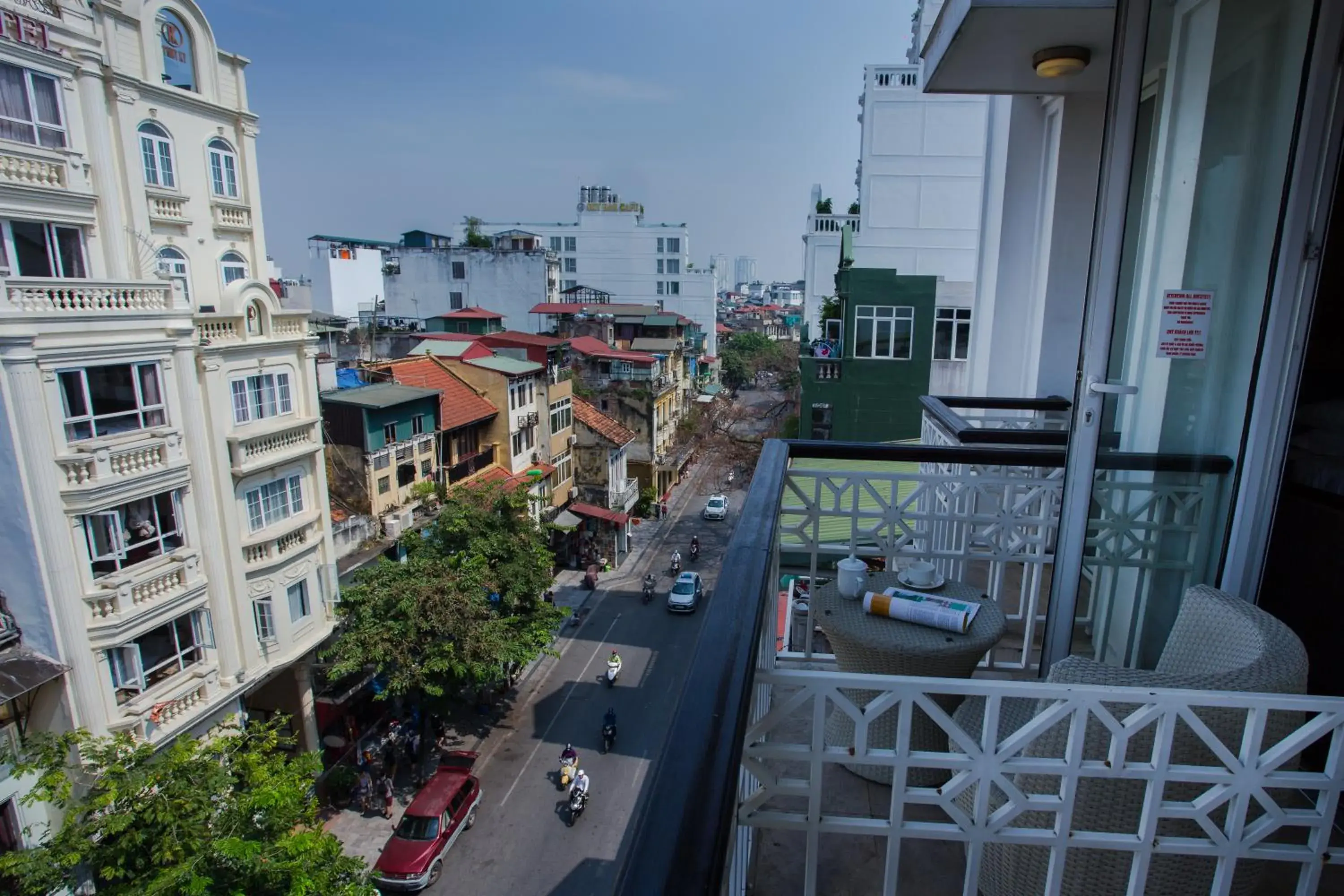 City view, Balcony/Terrace in Golden Silk Boutique Hotel