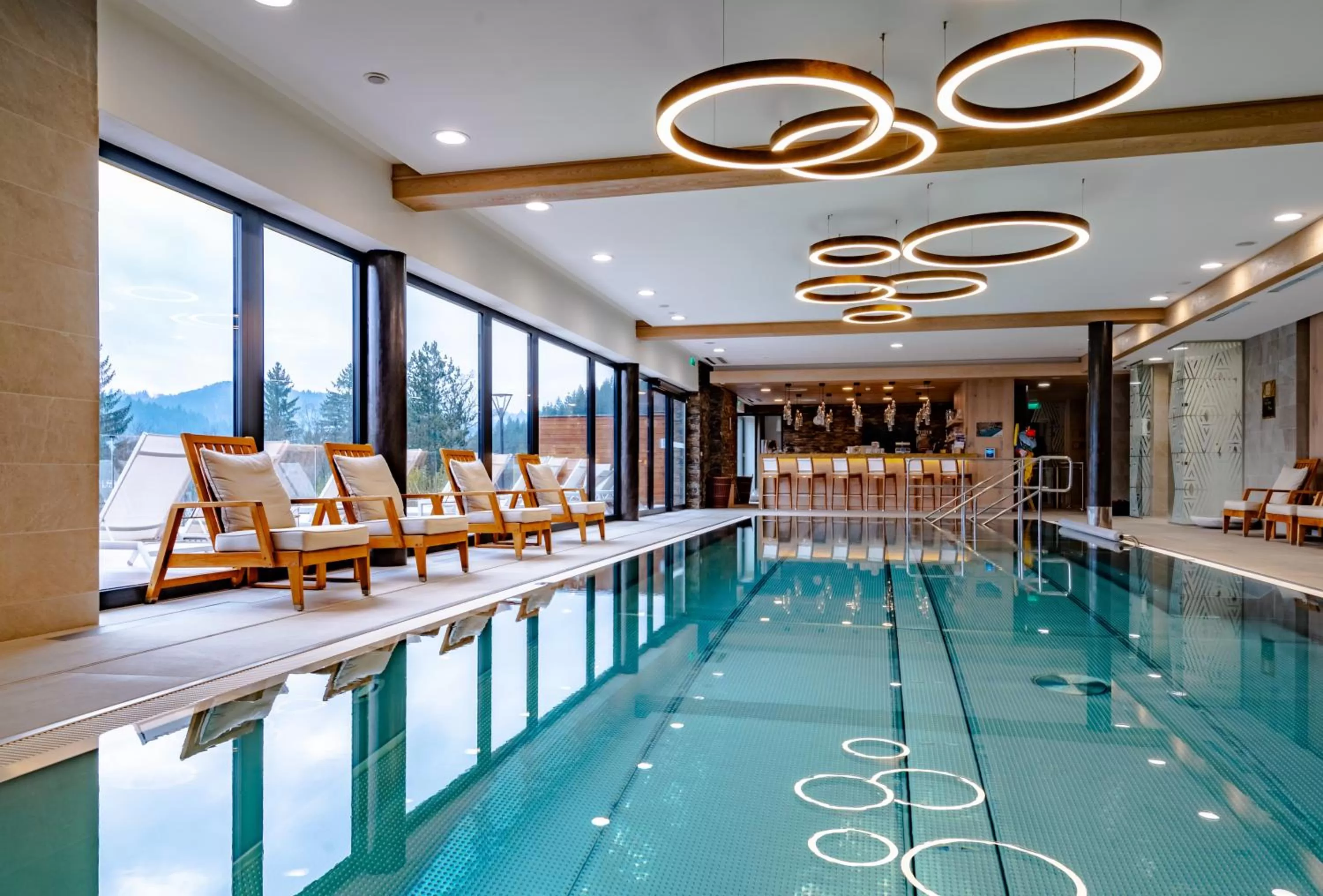 Swimming pool in Grandhotel Tatra