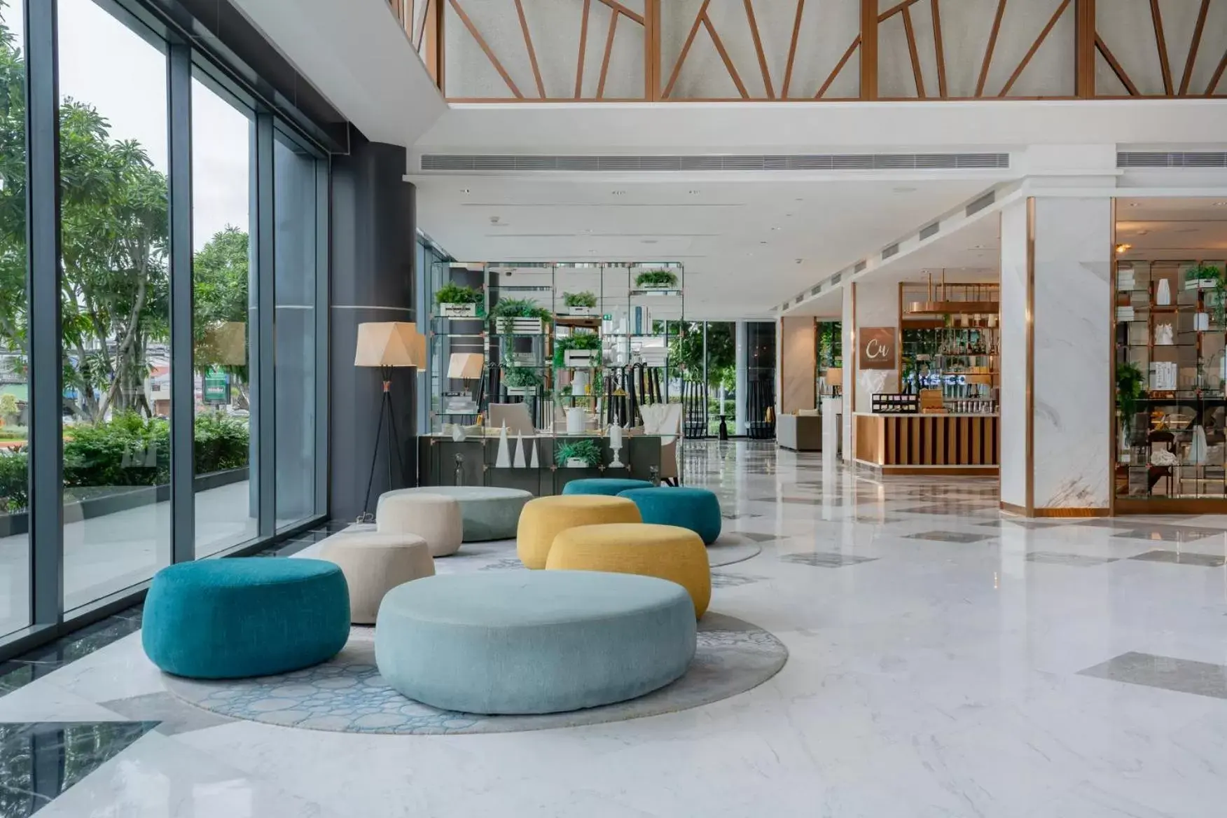 Lobby or reception, Lobby/Reception in Holiday Inn & Suites Rayong City Centre, an IHG Hotel