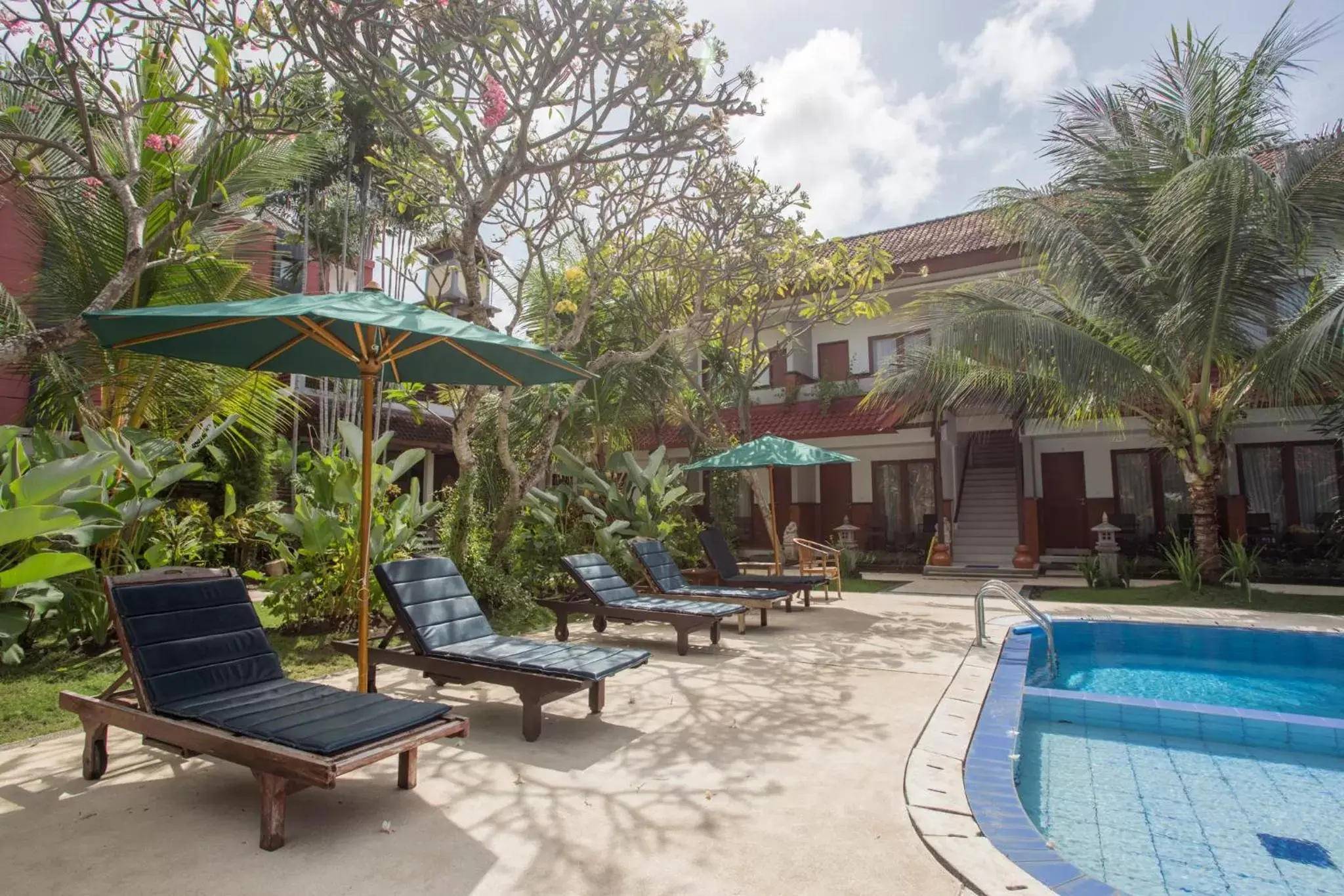 Garden, Patio/Outdoor Area in Sinar Bali Hotel