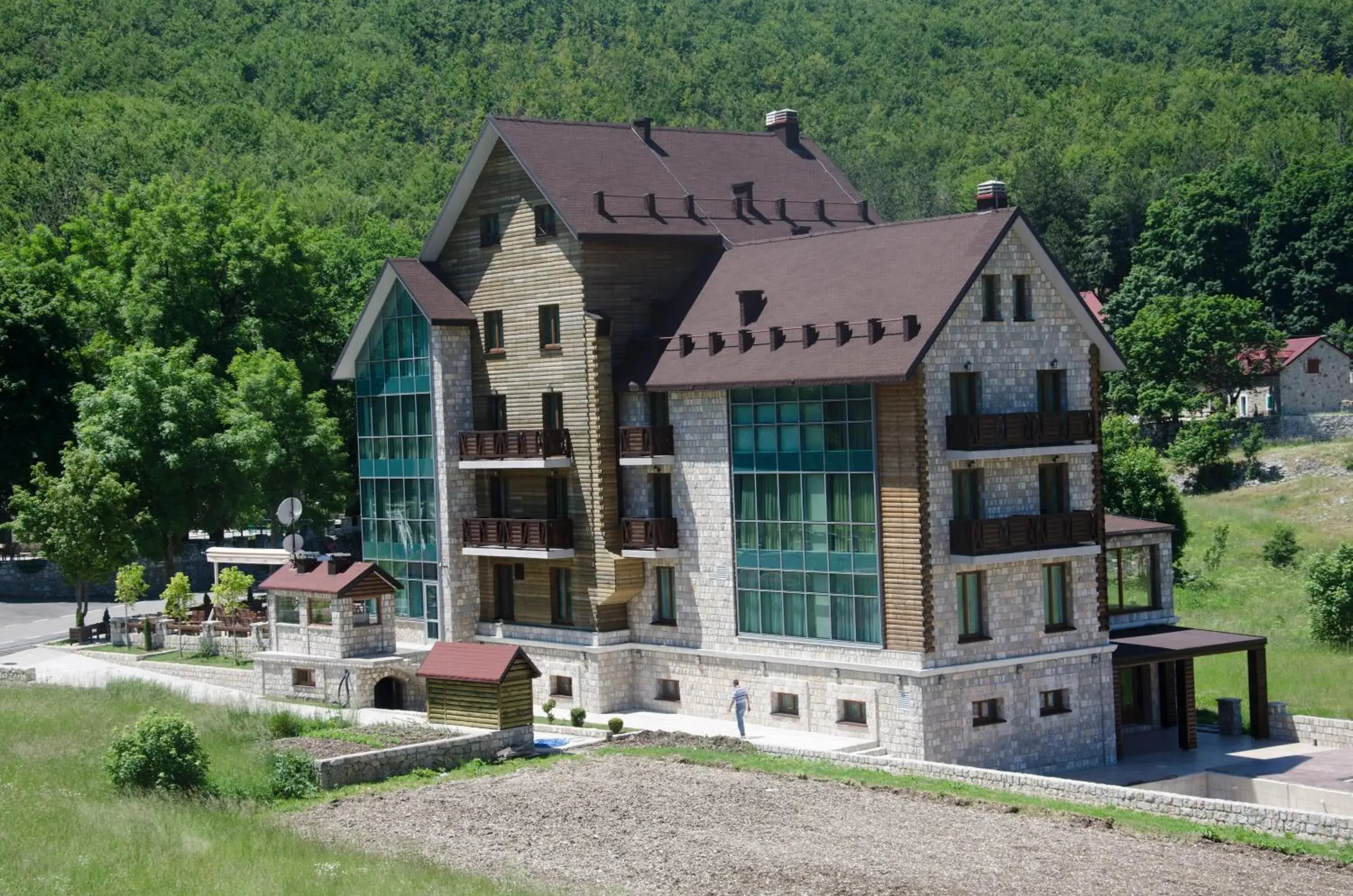 Property Building in Hotel Monte Rosa