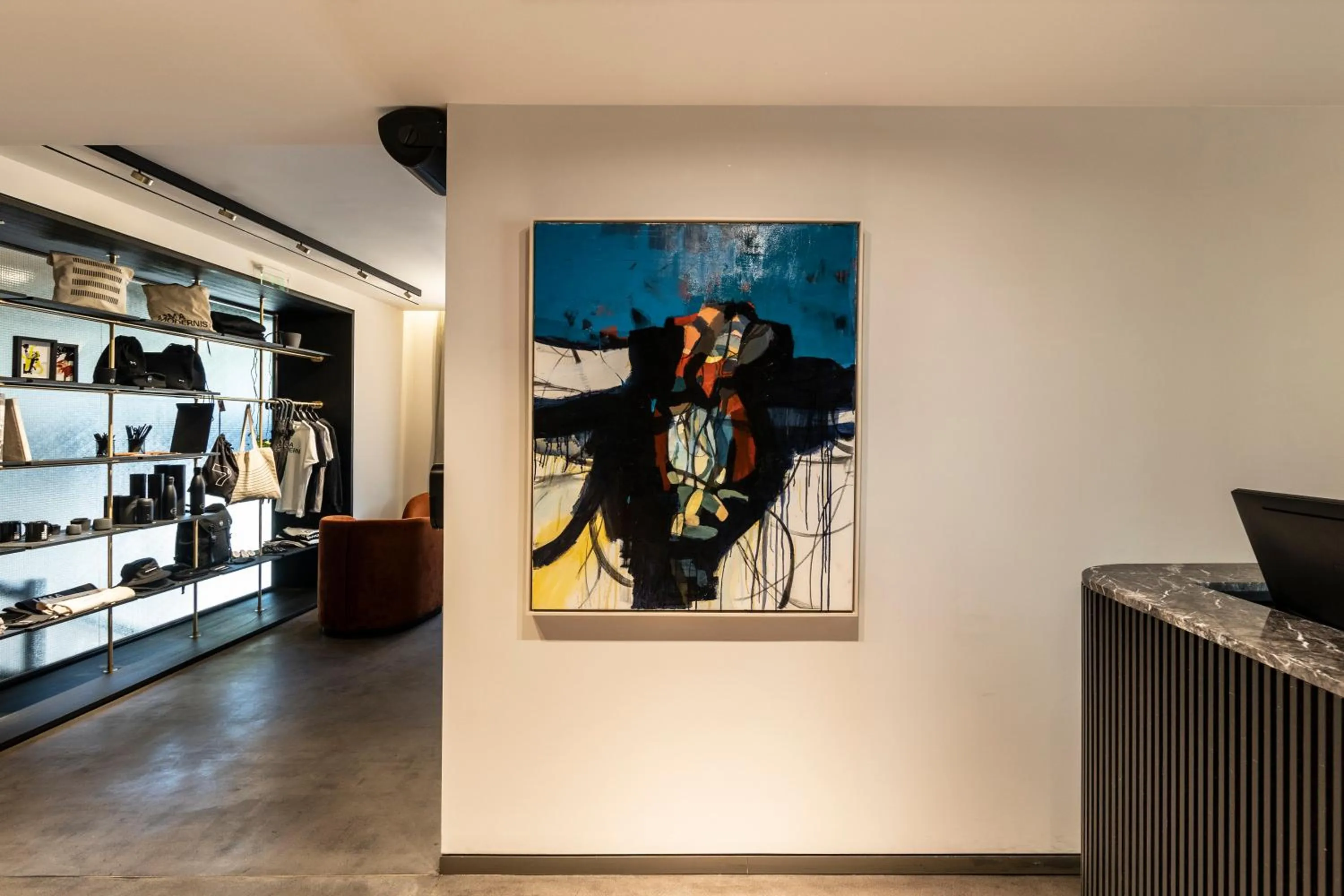 On-site shops in The Modernist Athens