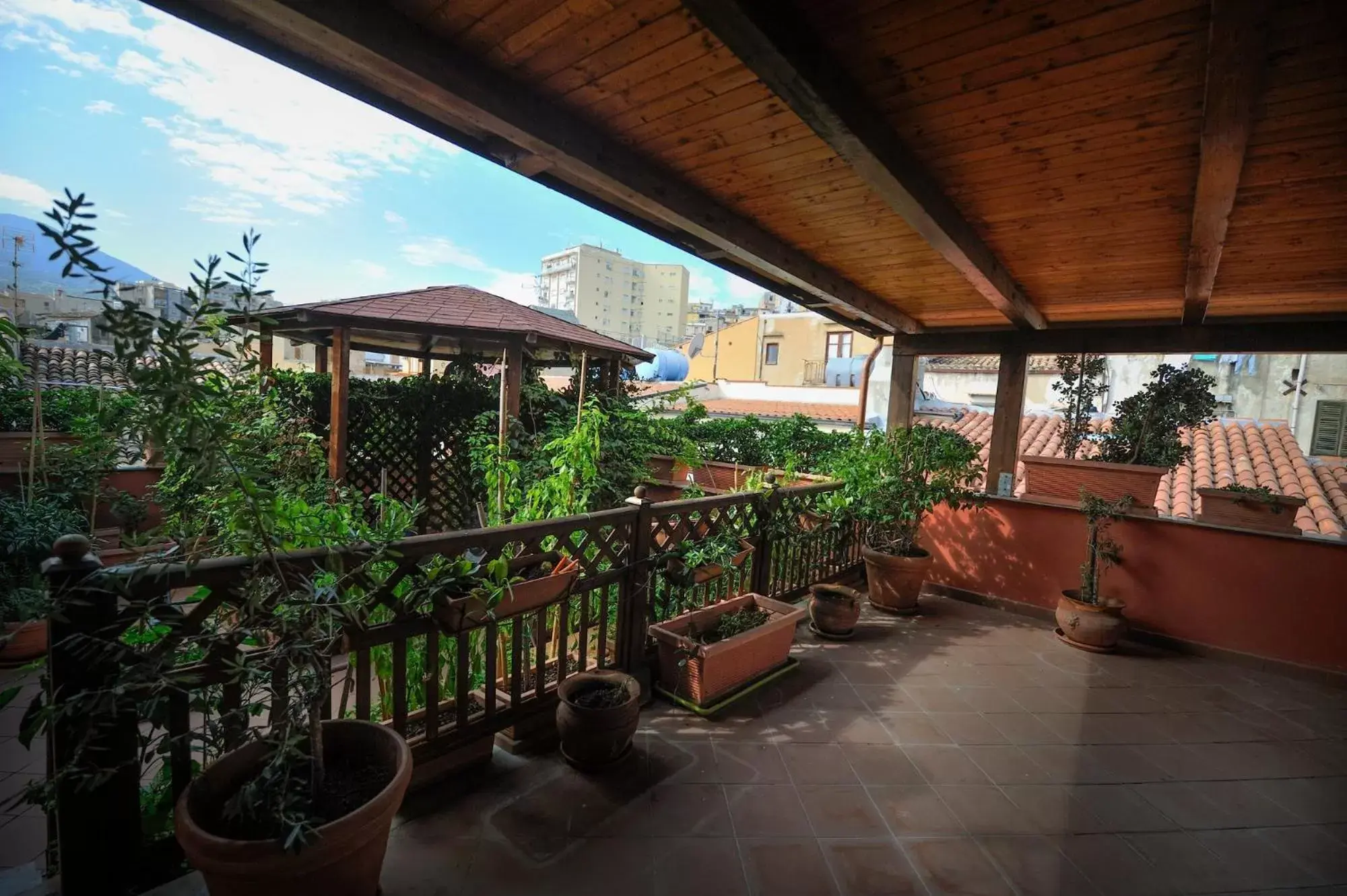 Patio, Balcony/Terrace in Hotel Piccolo