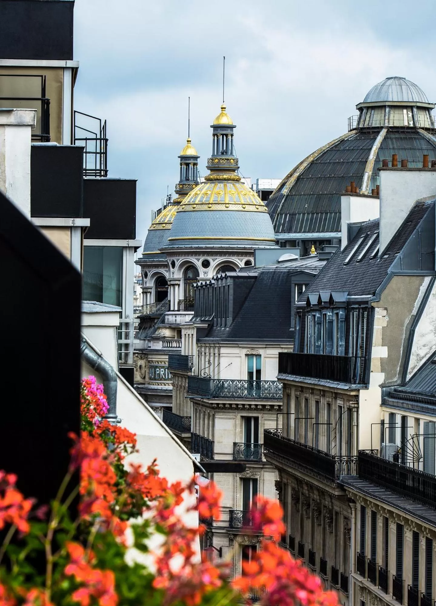 Balcony/Terrace in Hôtel Saint-Pétersbourg Opéra & Spa