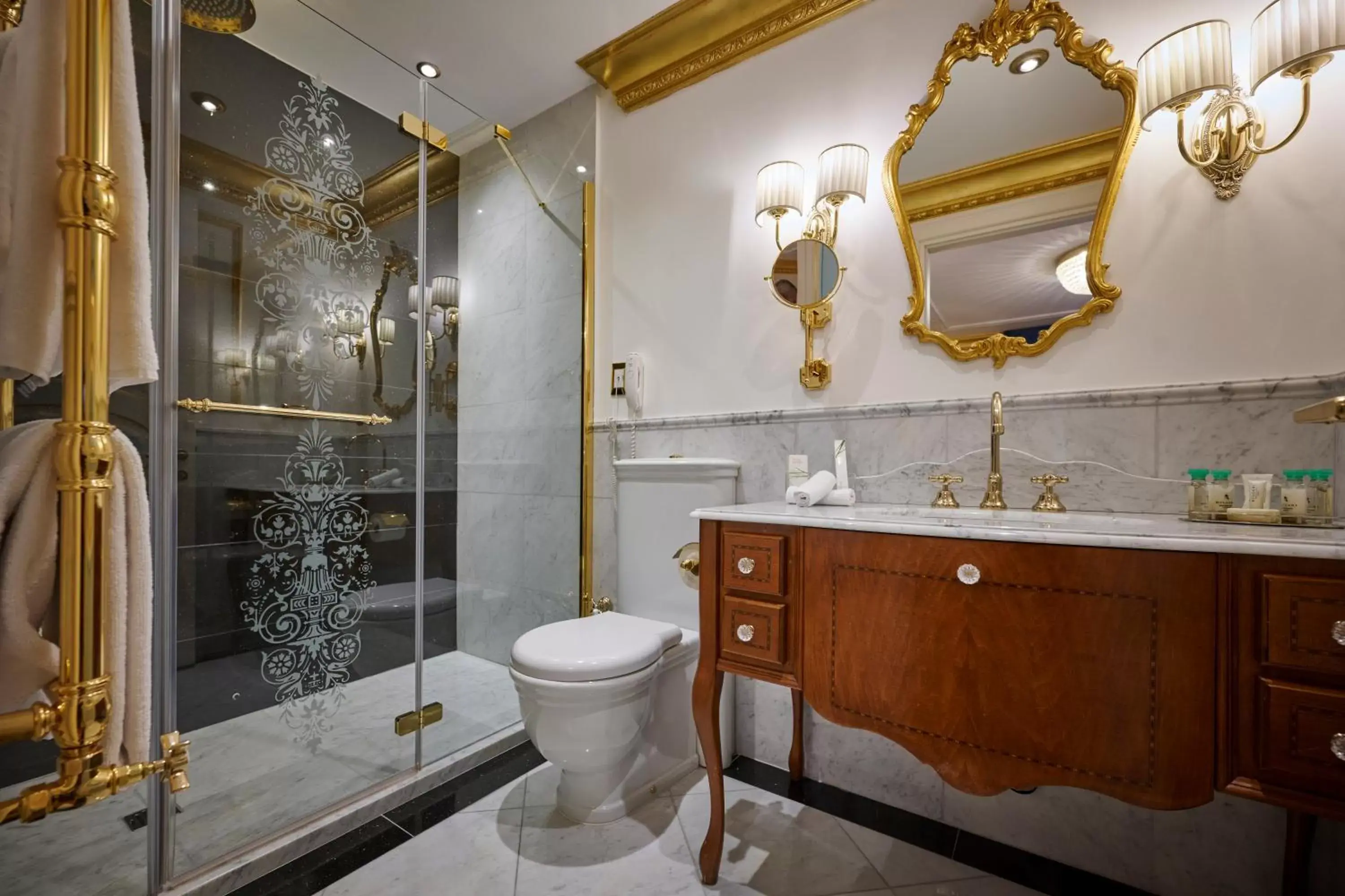 Shower, Bathroom in Hotel Flüela Davos, in The Unbound Collection by Hyatt