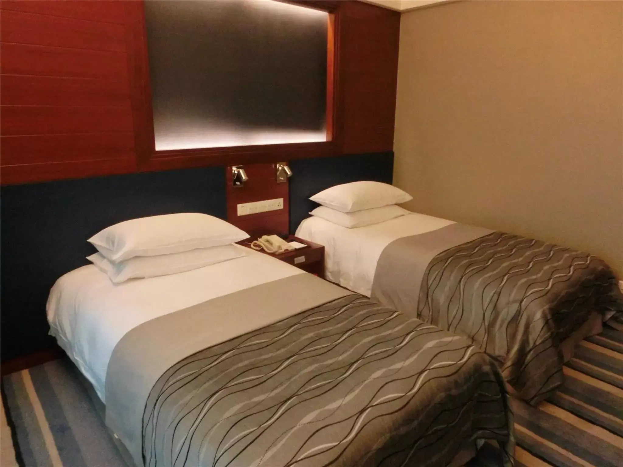 Bed in Ocean Hotel