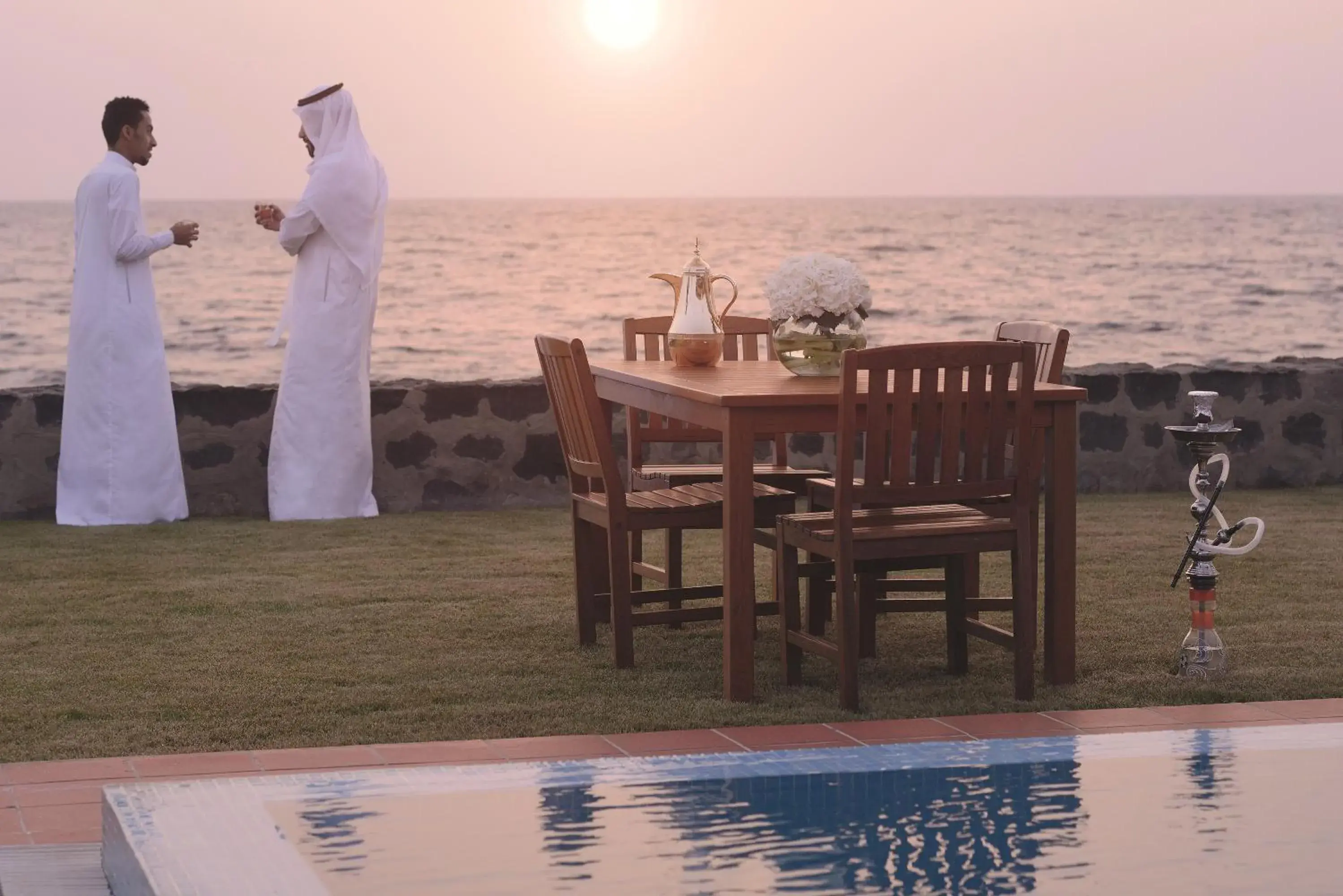 Sea view, Sunrise/Sunset in Movenpick Resort Al Nawras Jeddah - Family Resort