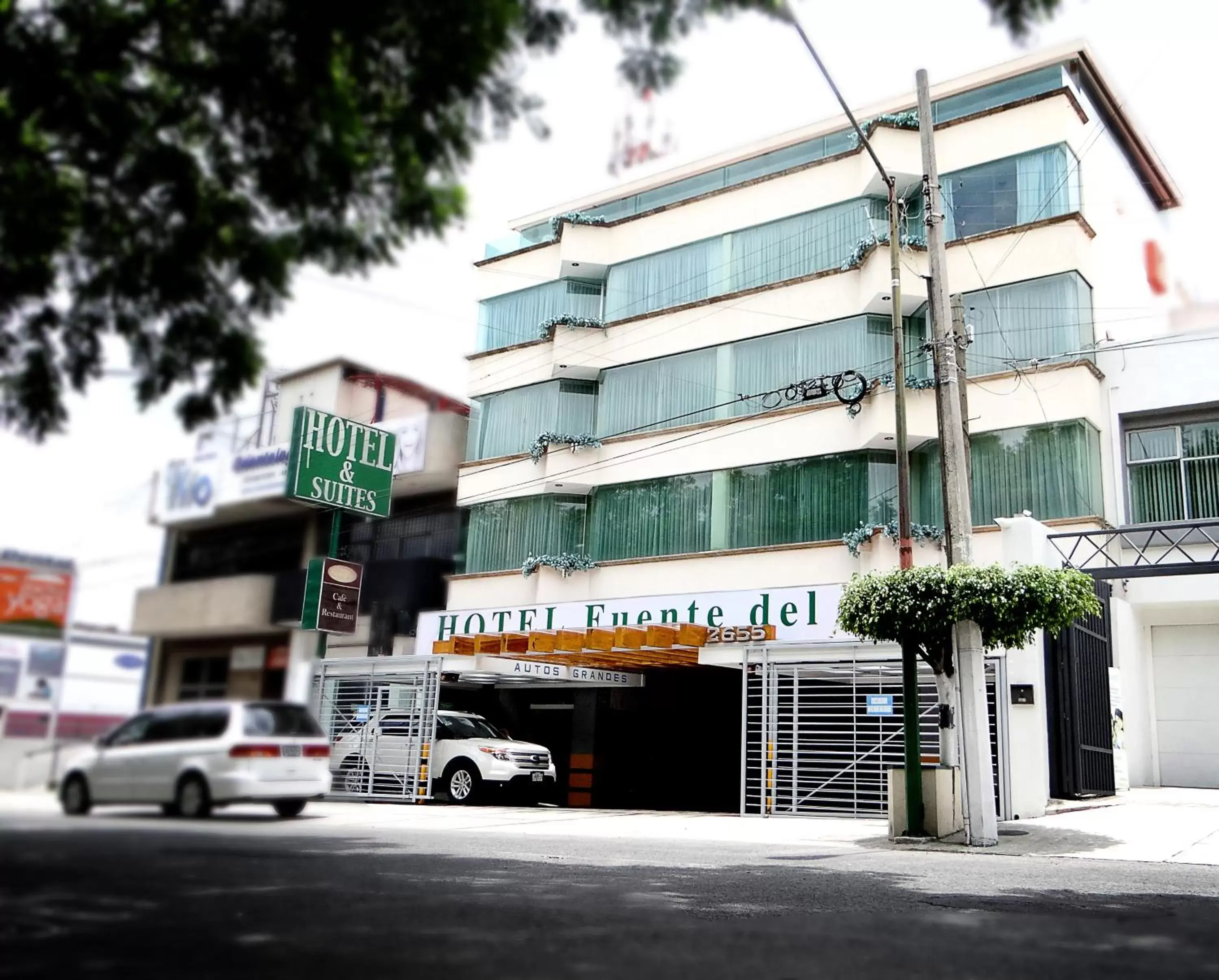 Property Building in Hotel Fuente Del Bosque