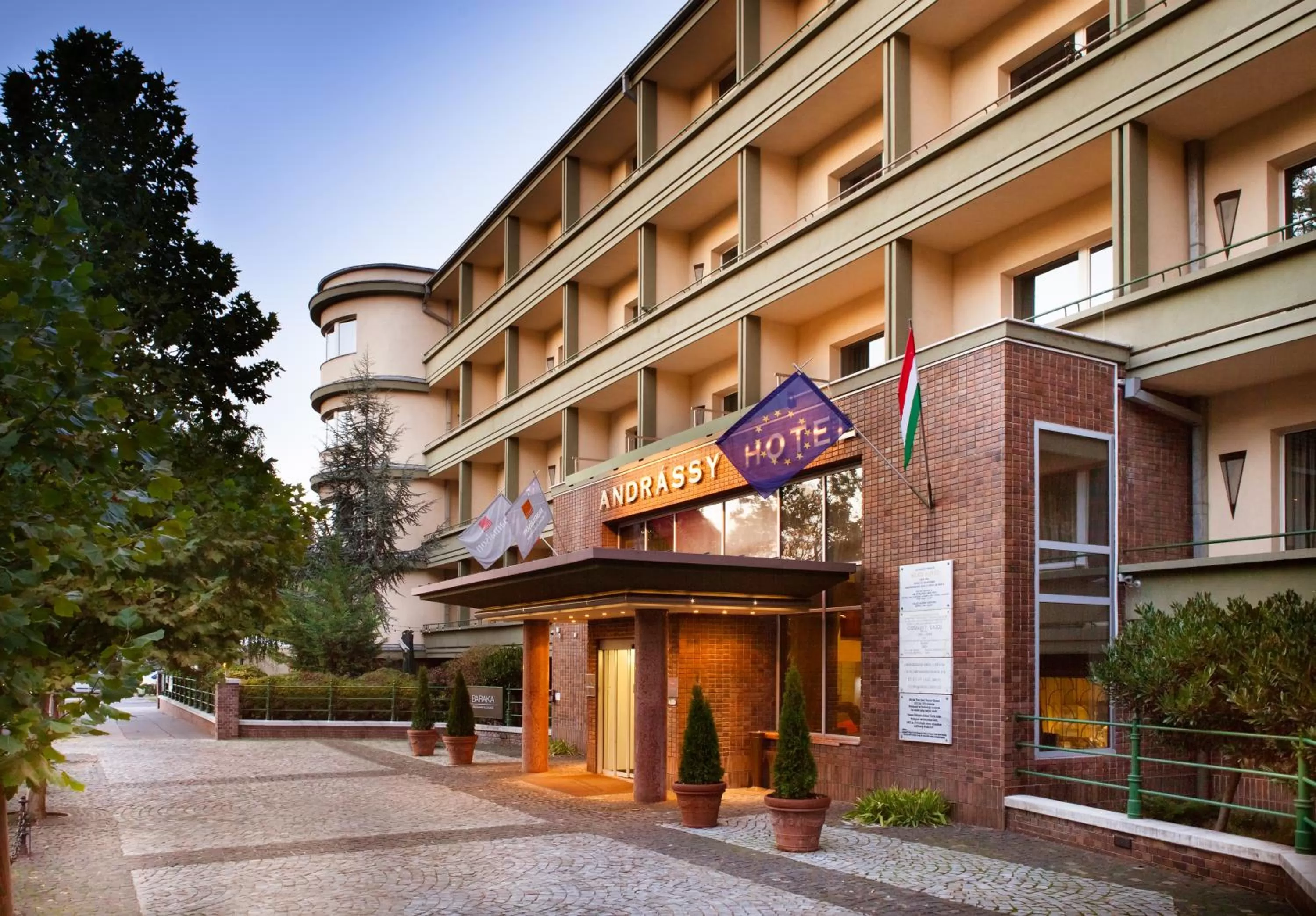 Facade/entrance in Mamaison Hotel Andrassy Budapest