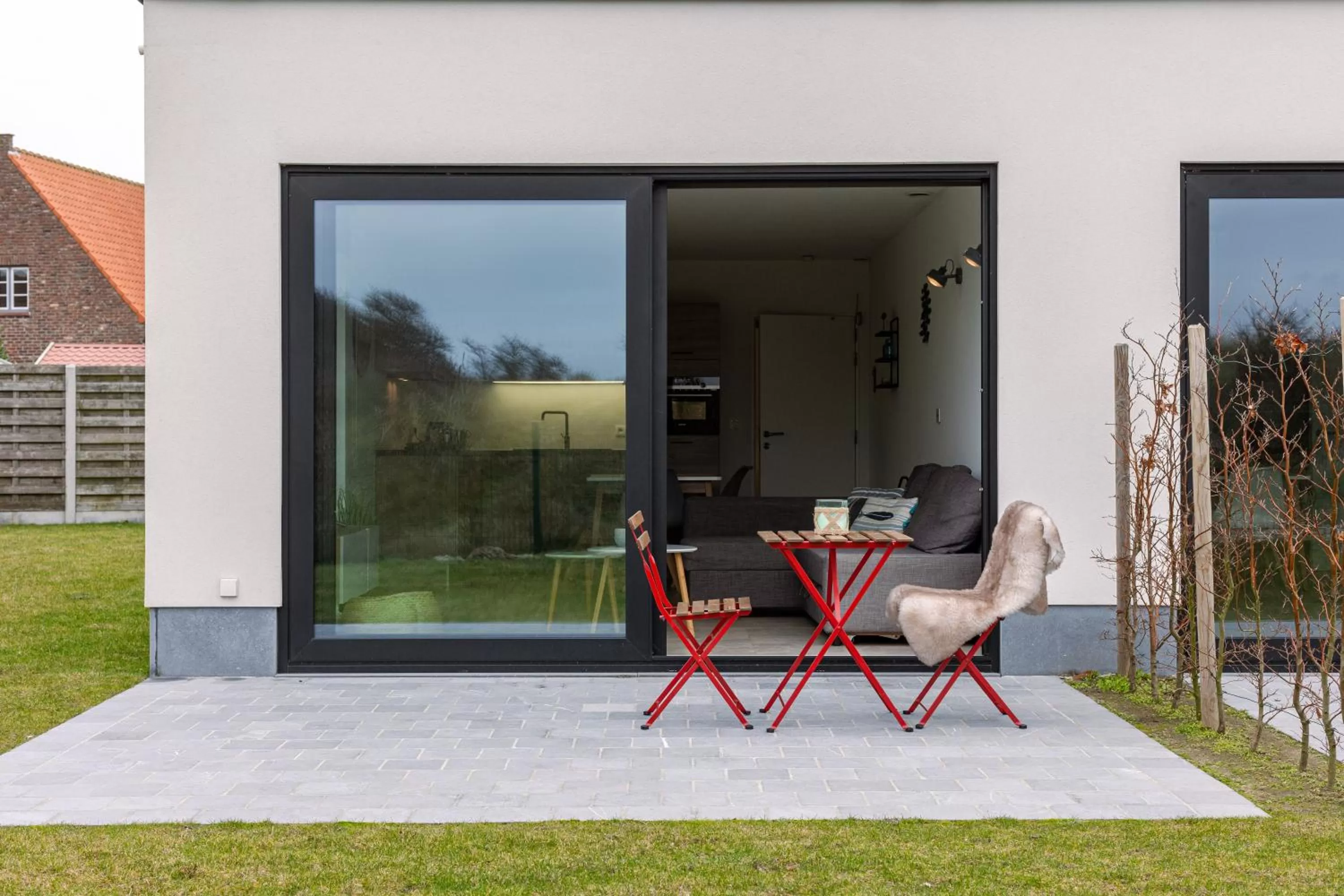 Garden in Whaaw Westende-bad