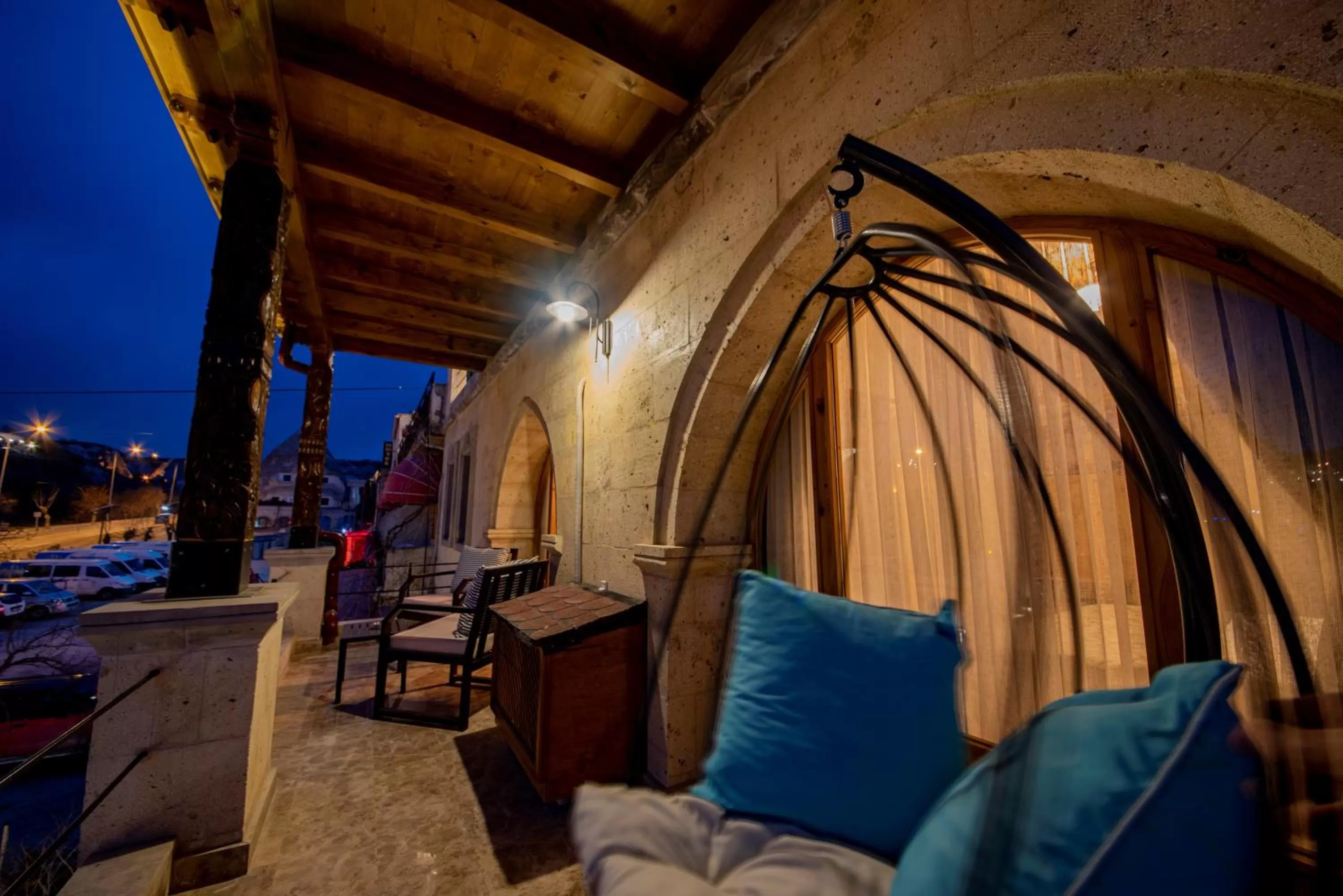 Balcony/Terrace in Cratus Stone Palace